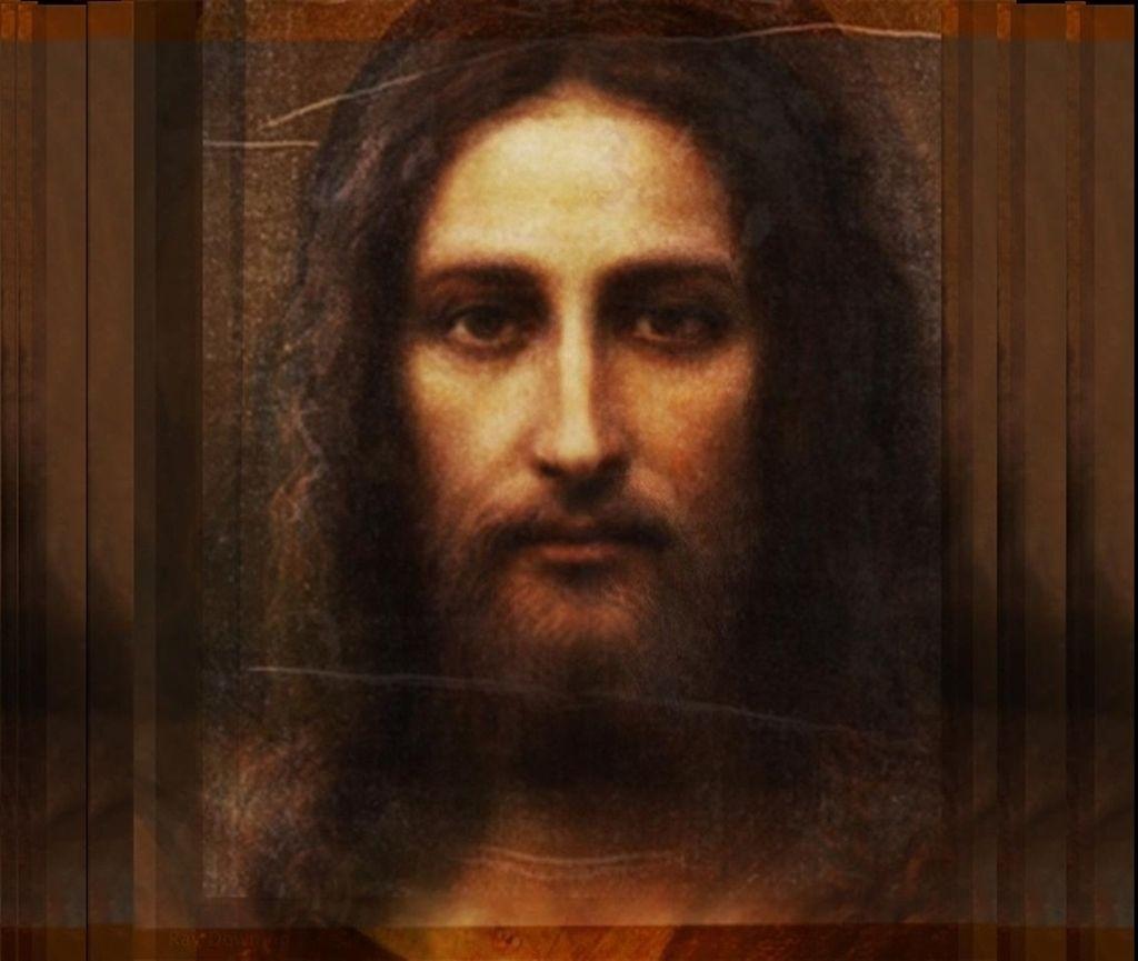 face of Jesus from Sudario of Turim Download HD Wallpaper