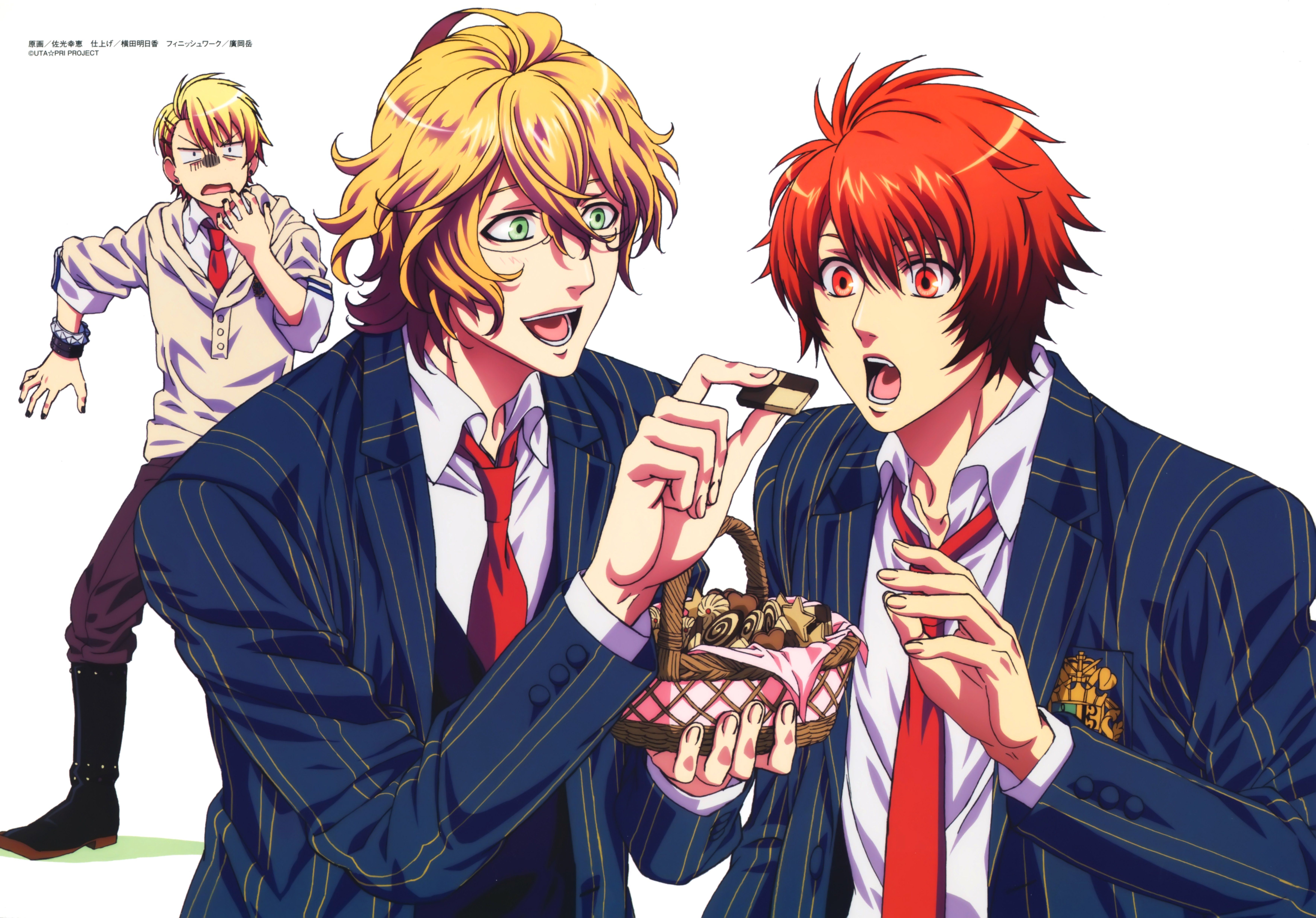 Male megane sakou yukie shinomiya natsuki uta no prince sama