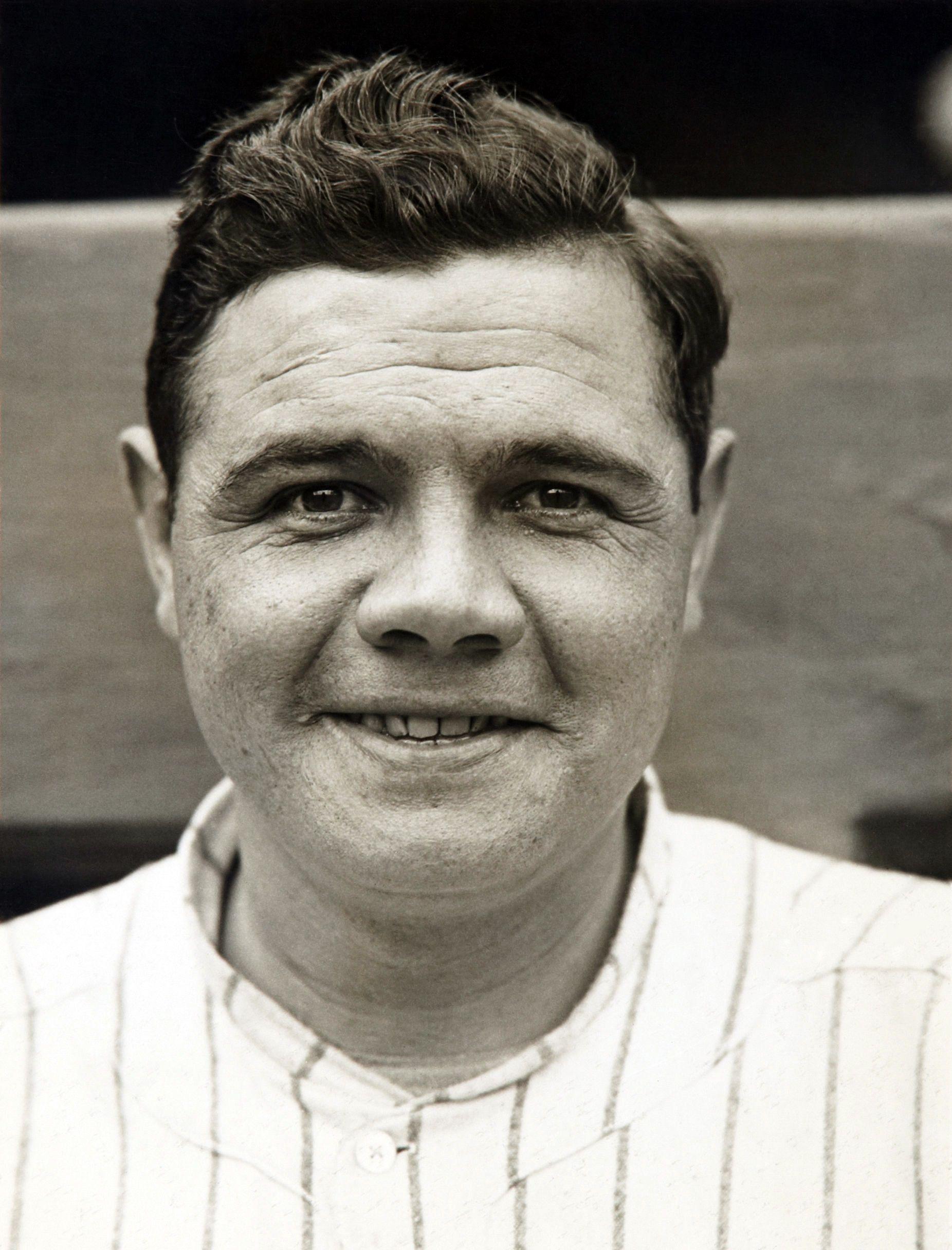 Babe Ruth, The Bambino, ca. around the time he would've