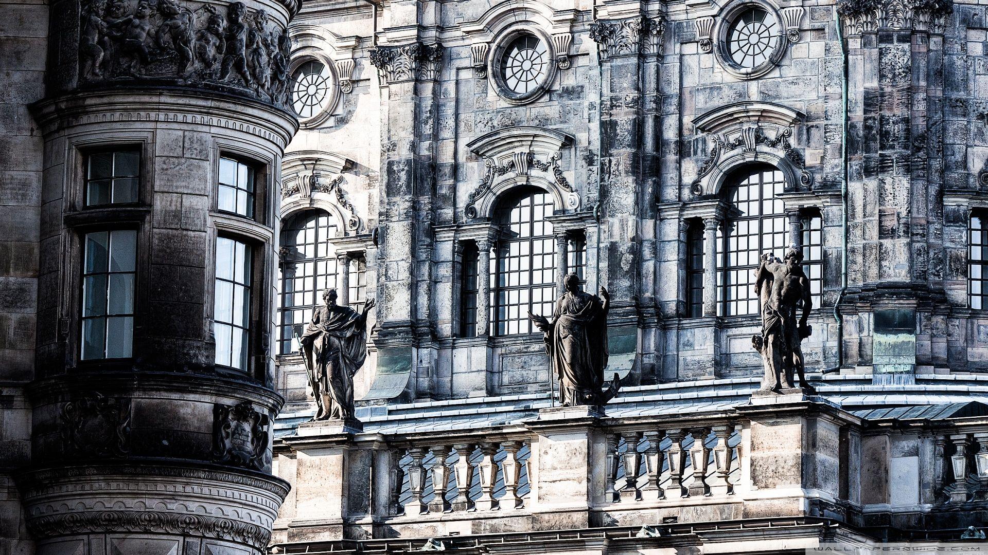 The Catholic Church Of The Royal Court Of Saxony HD desktop
