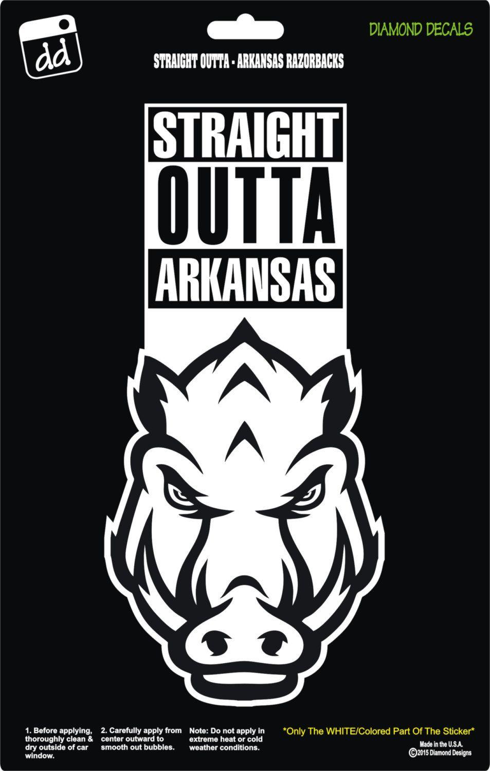 Arkansas Razorbacks Football.Can't wait for the first game.Go