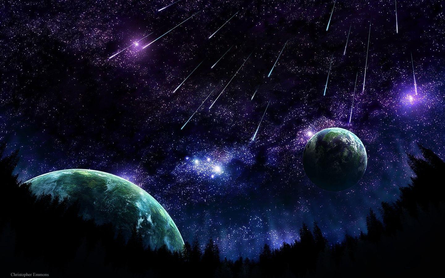 Blue Galaxy Animated Wallpaper - MyLiveWallpapers.com