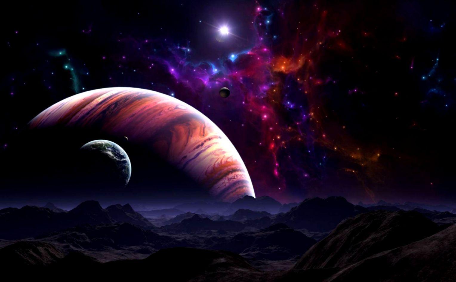 3D Space Background