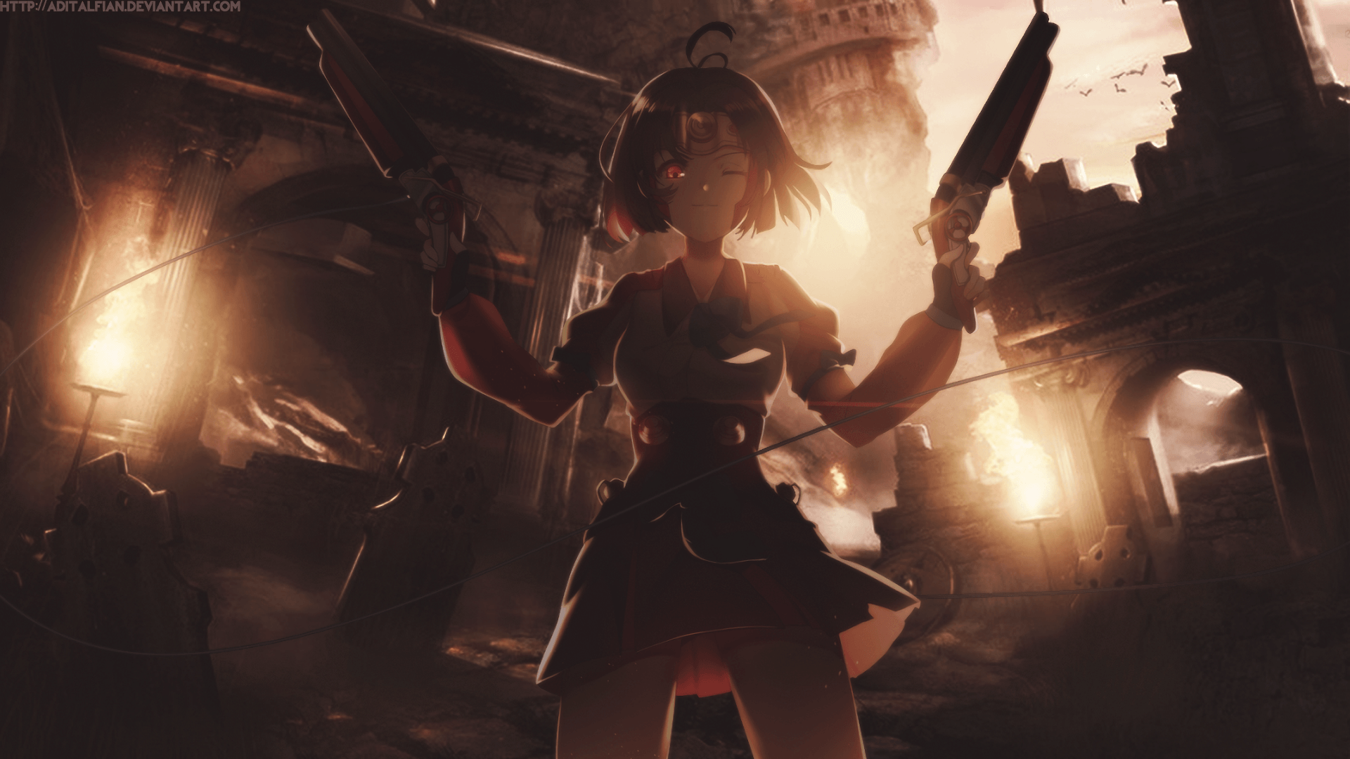 Kabaneri of the Iron Fortress HD Wallpaper. Background