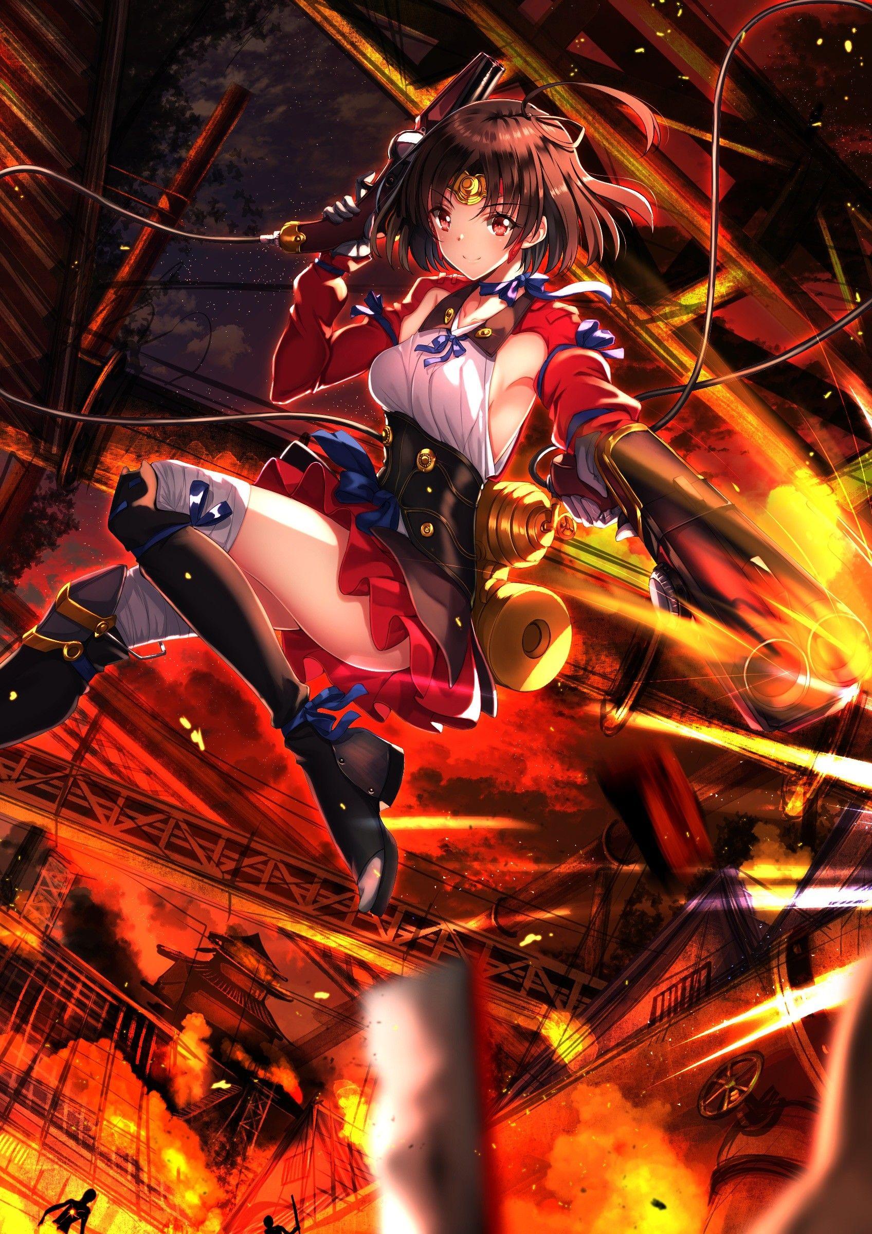 Swordsouls, #anime, #anime girls, #Kabaneri of the Iron Fortress