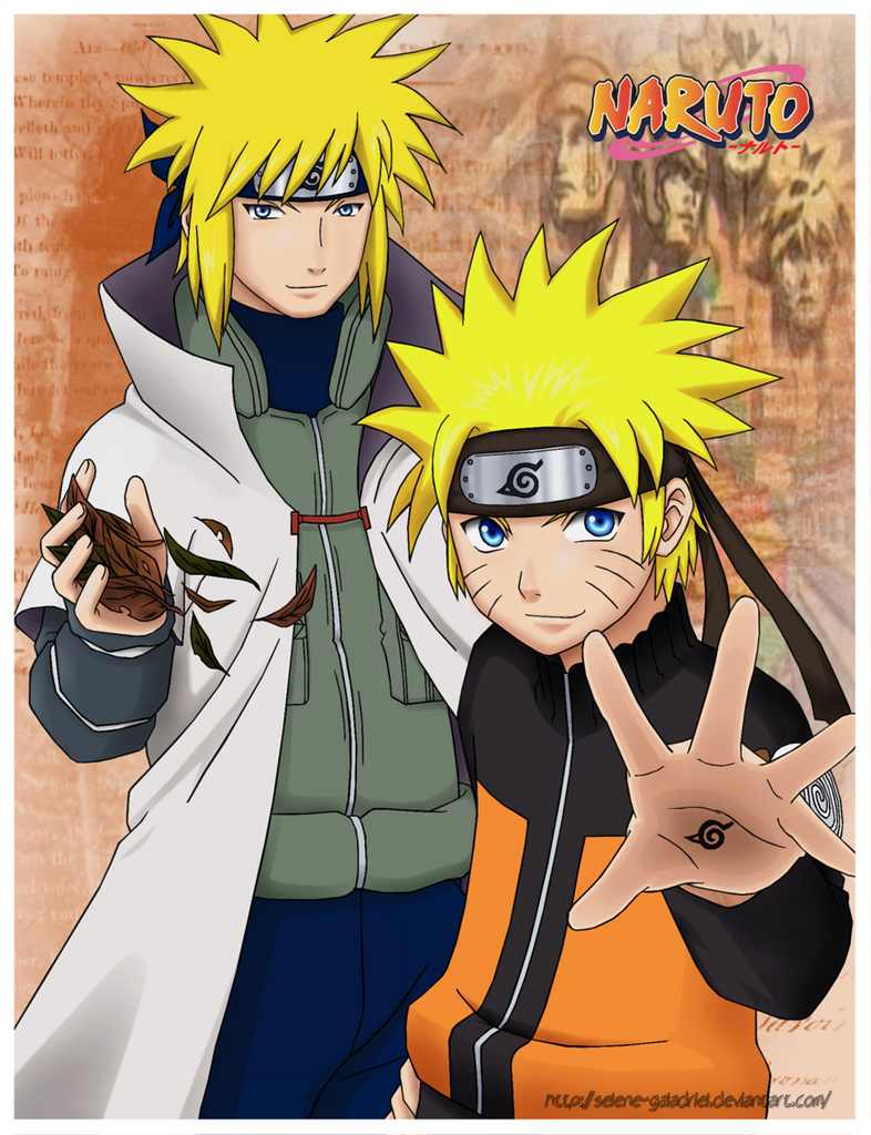 Uzumaki Clan image Minato and Naruto HD wallpaper and background