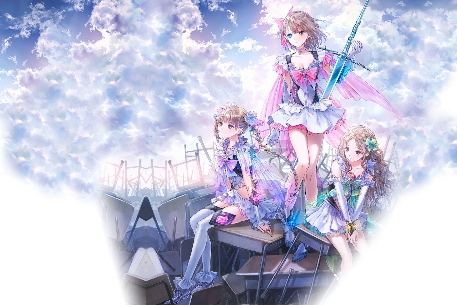 Blue Reflection HD Wallpaper