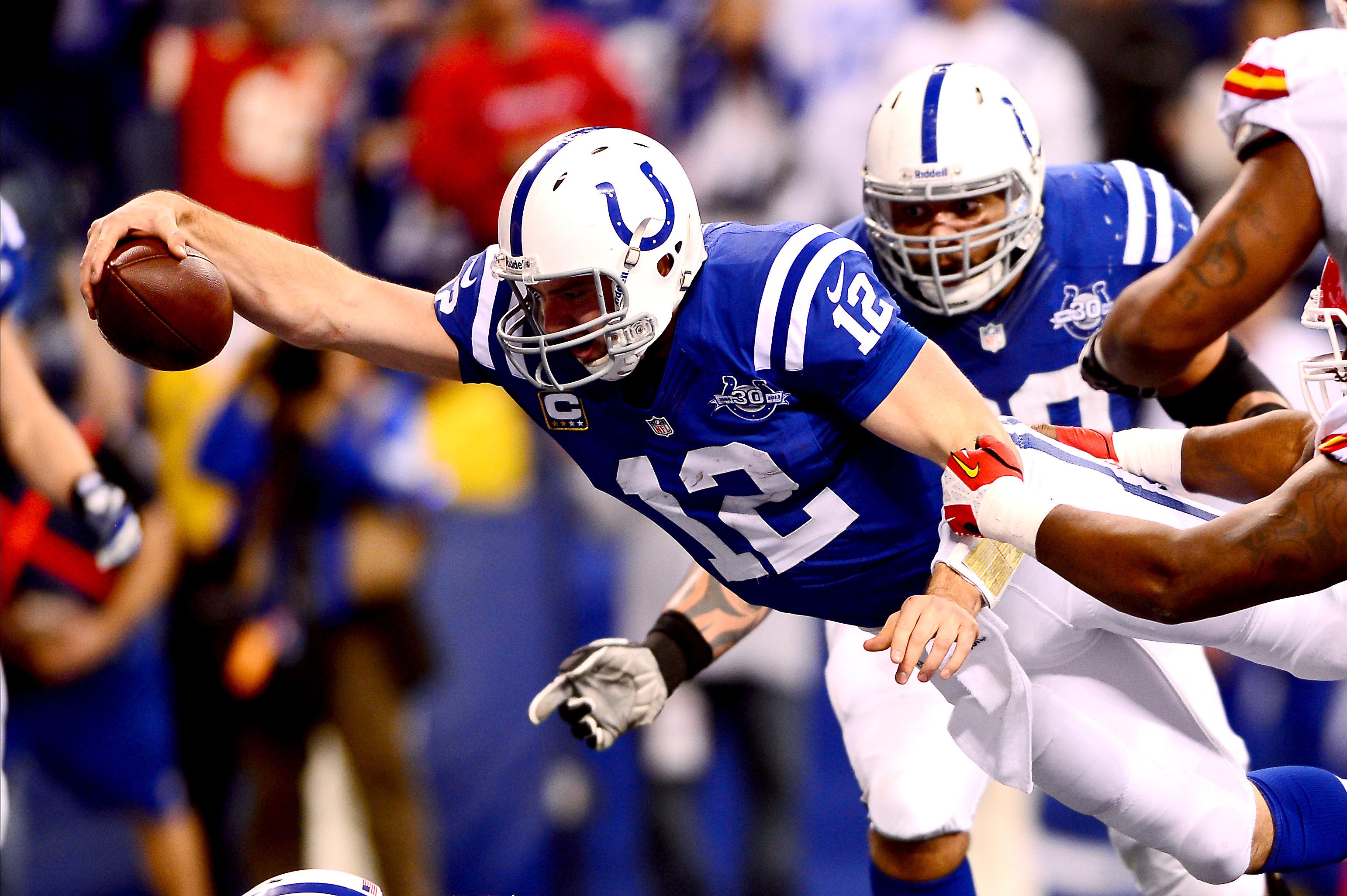Andrew Luck and Alex Smith stole the show. USA TODAY Sports Wire
