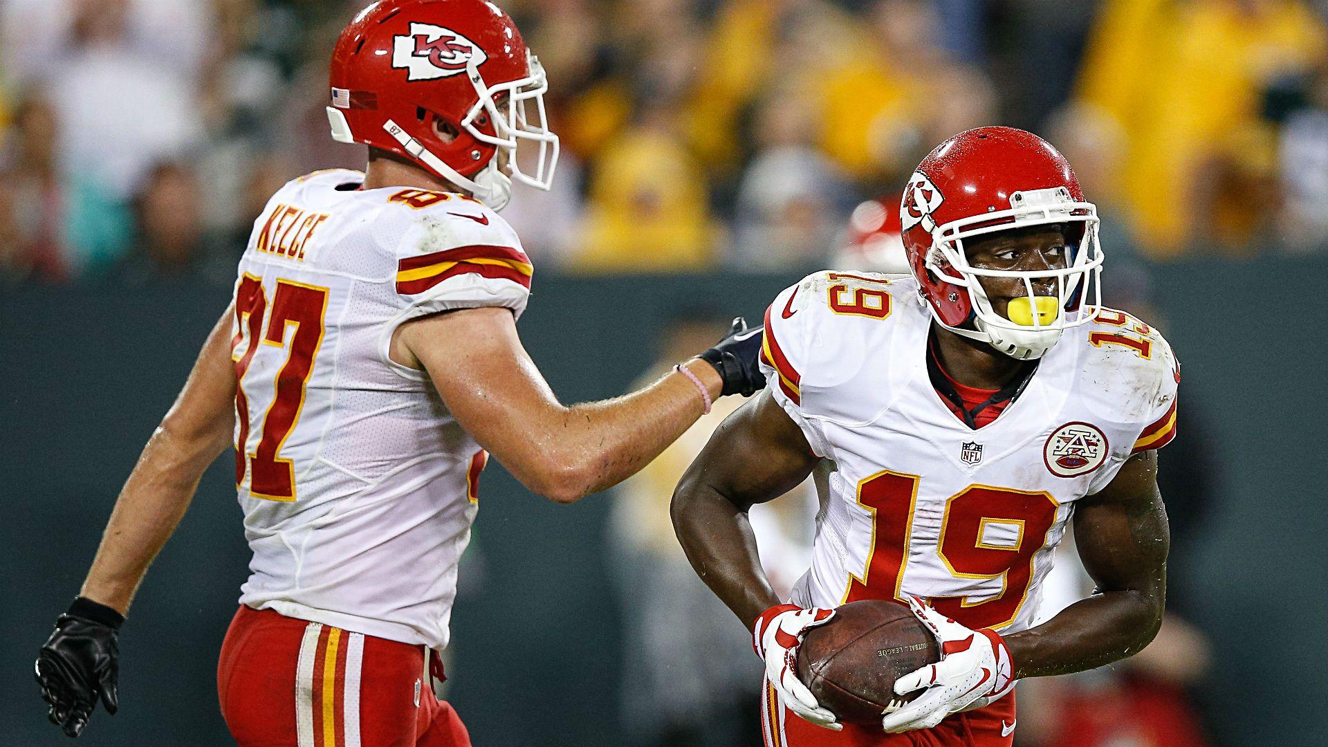 Chiefs WR finally catches TD pass; Jeremy Maclin ends drought