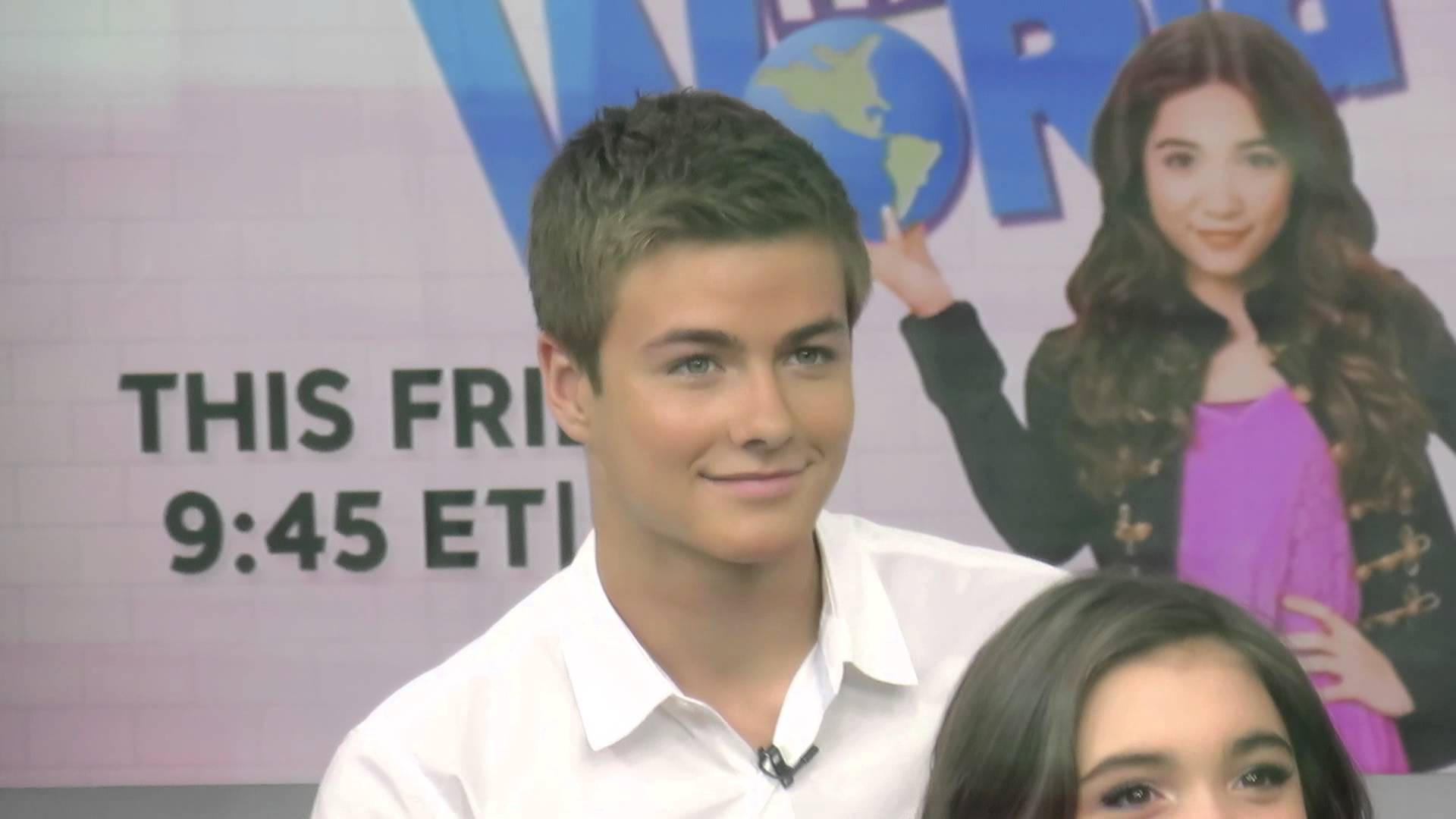 Peyton Meyer spotted at Good Morning America promoting Girl Meets