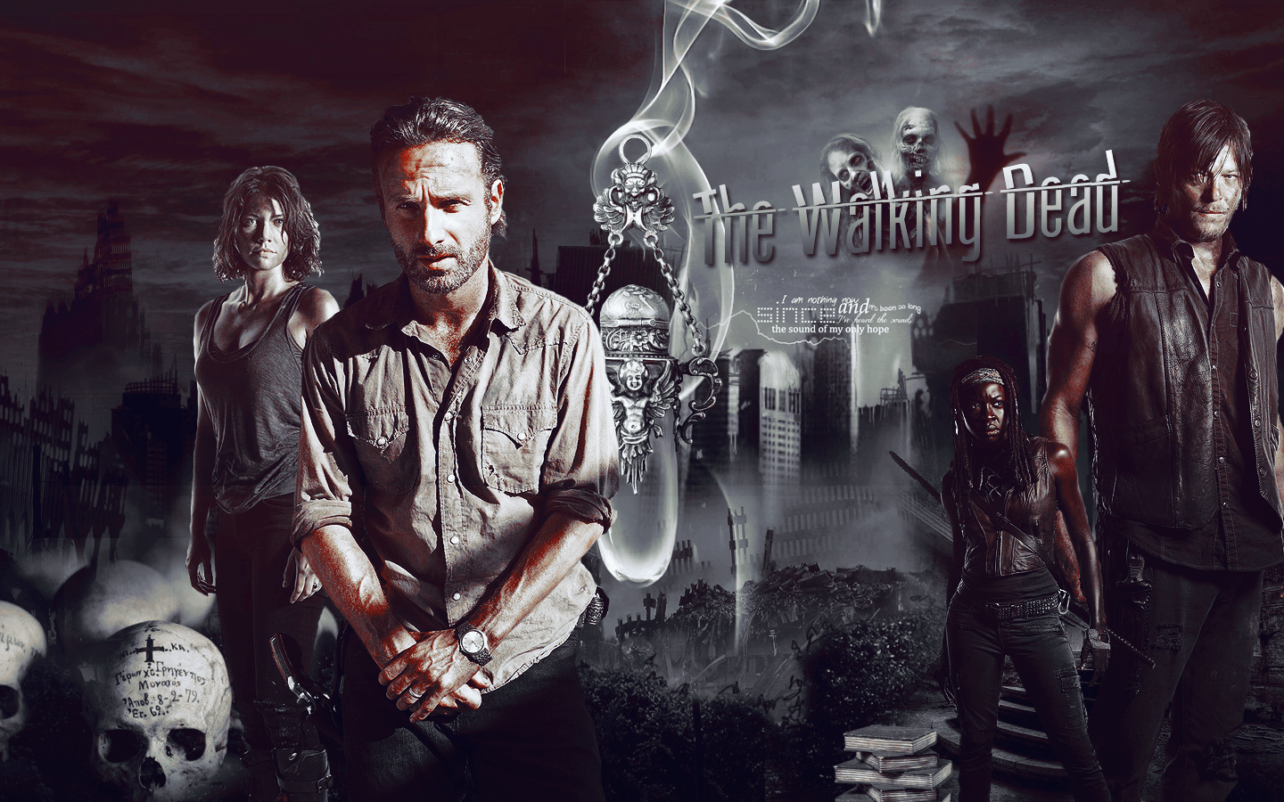 The Walking Dead Wallpaper By Alice Castiel