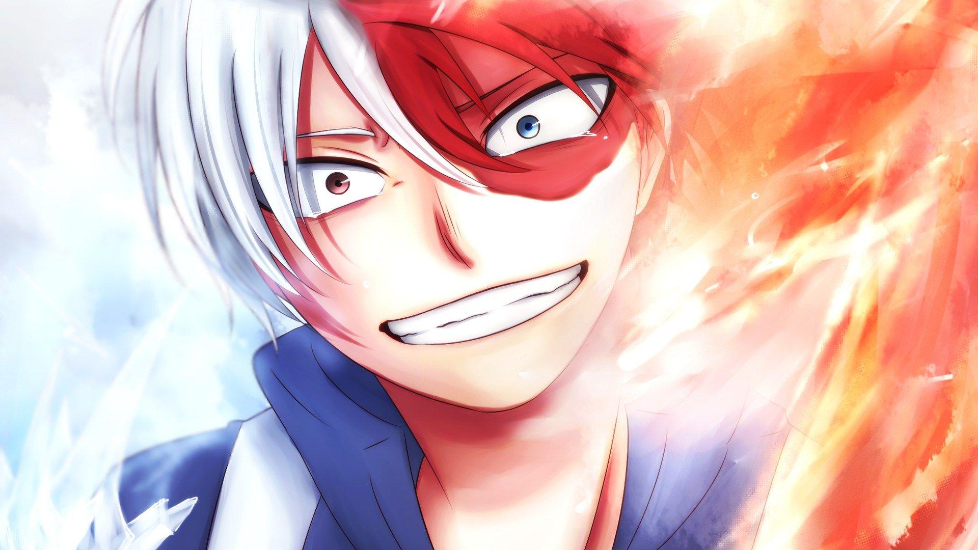 Todoroki Wallpaper (Morrowzoka) by Morrowzoka on DeviantArt