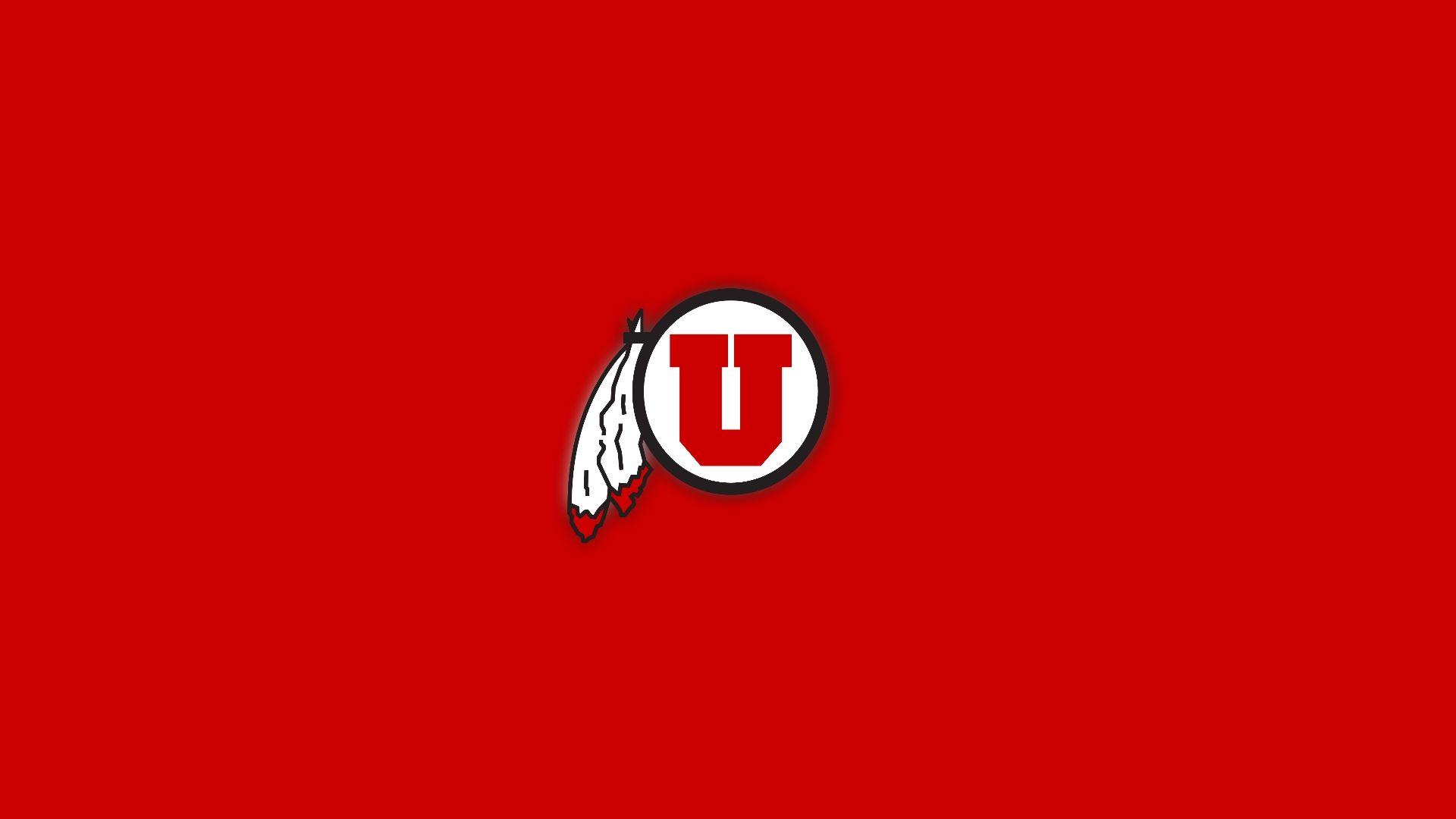 Background For Utah Utes Logo In Black Background