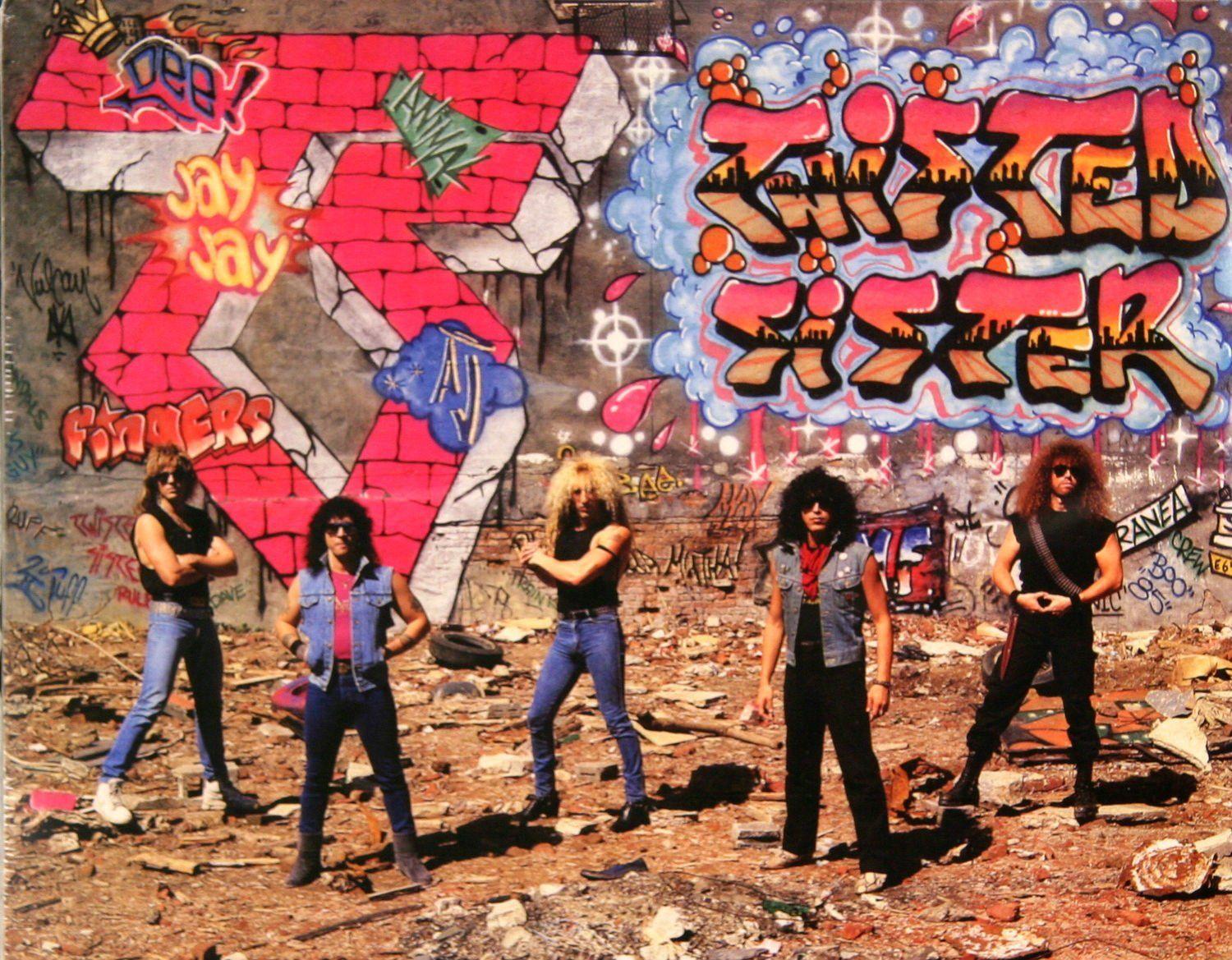 TWISTED SISTER hair metal heavy hard rock poster wallpaper