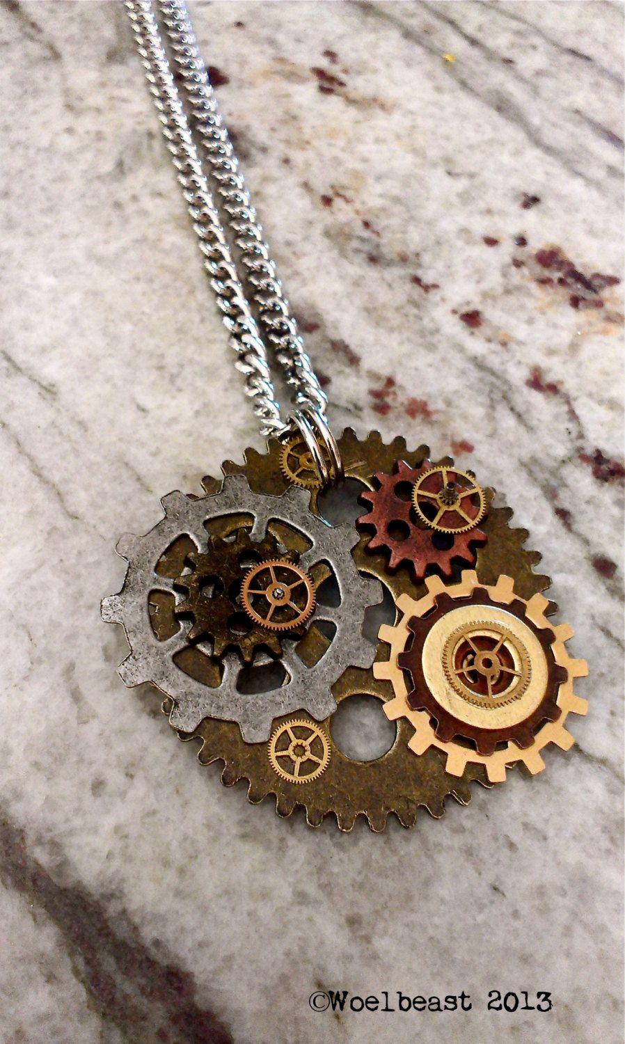 image of Steampunk Gears And Cogs Wallpaper - #SC