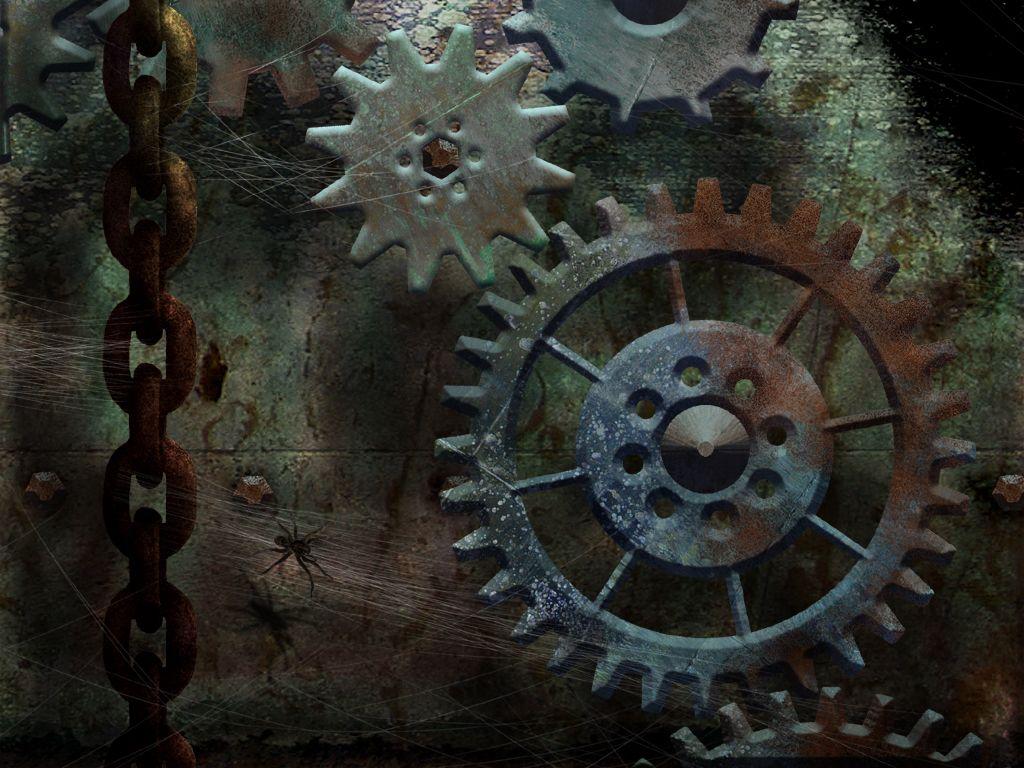 Background For Rusted Cogs Background