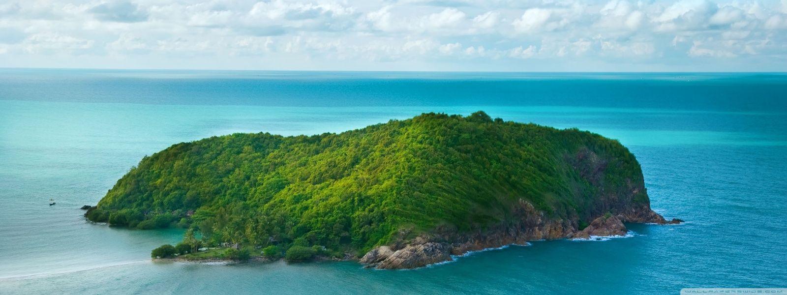 Green Island HD desktop wallpaper, High Definition, Fullscreen