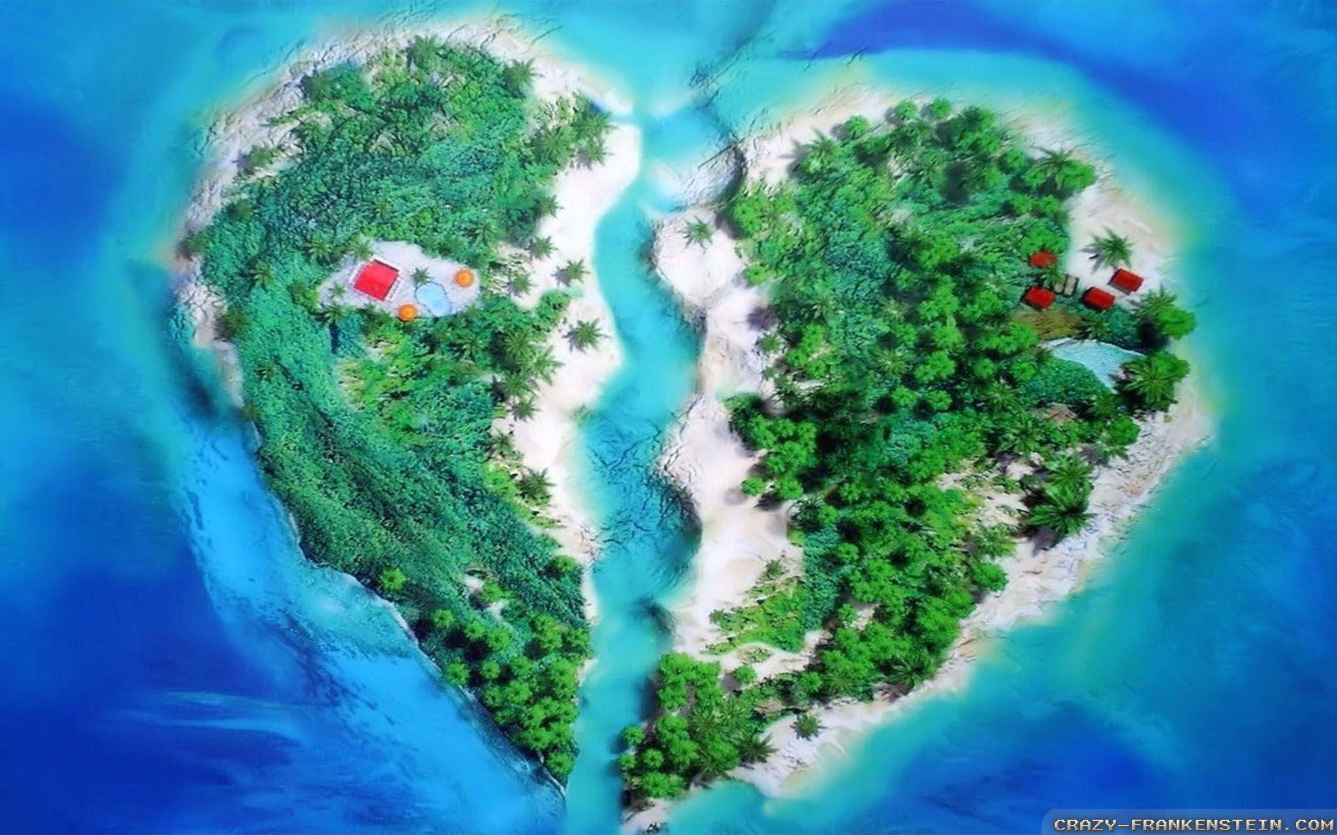 Romantic Island wallpaper