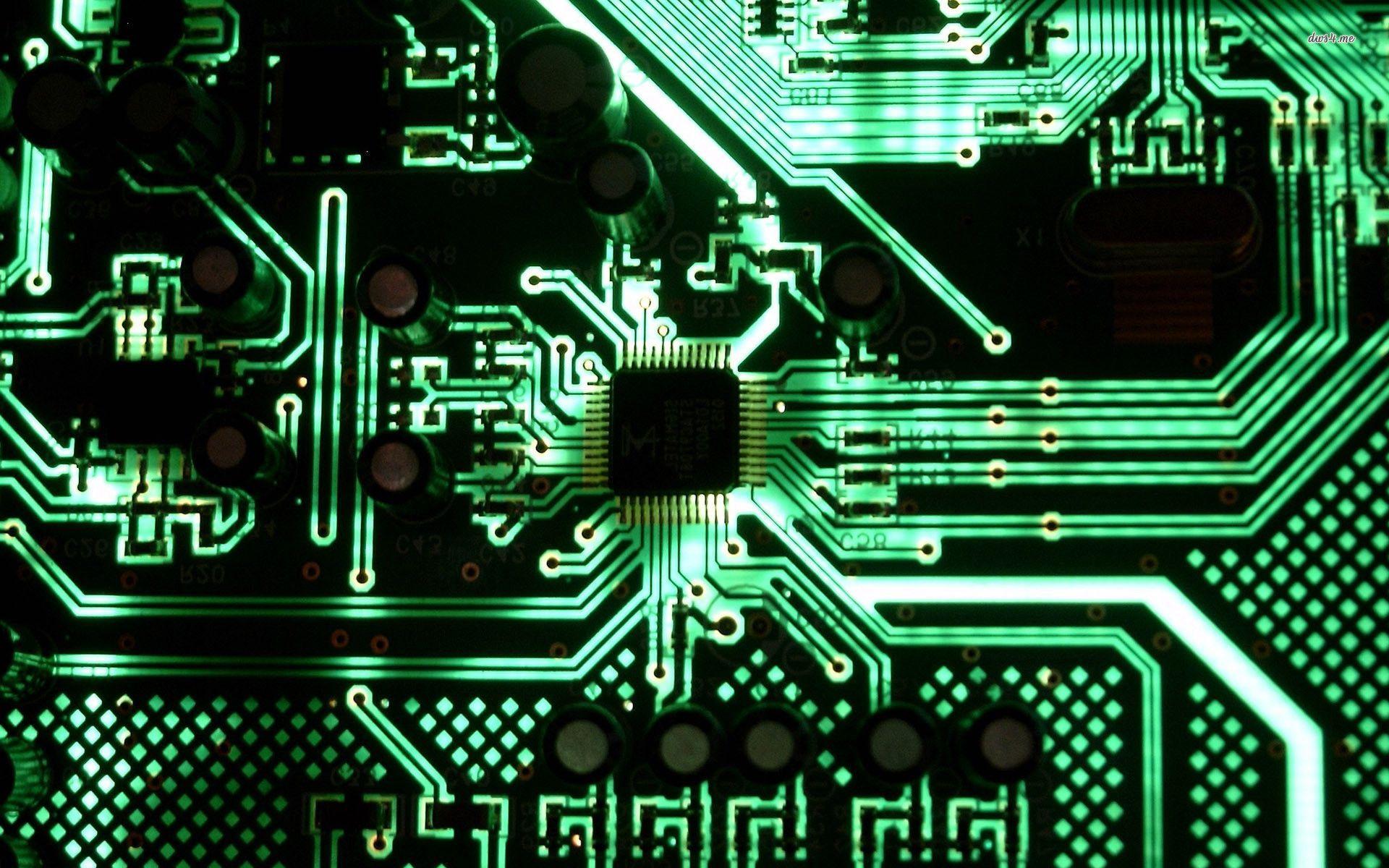 Computer Circuit Wallpaper