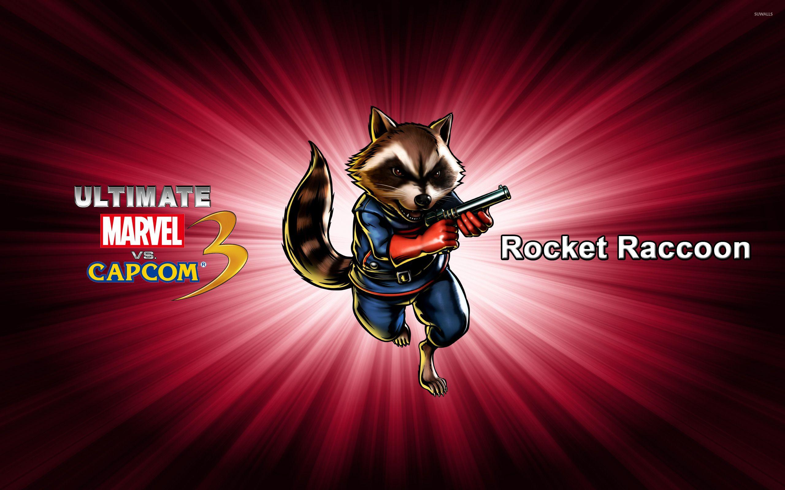 Rocket Raccoon Marvel vs. Capcom 3 wallpaper