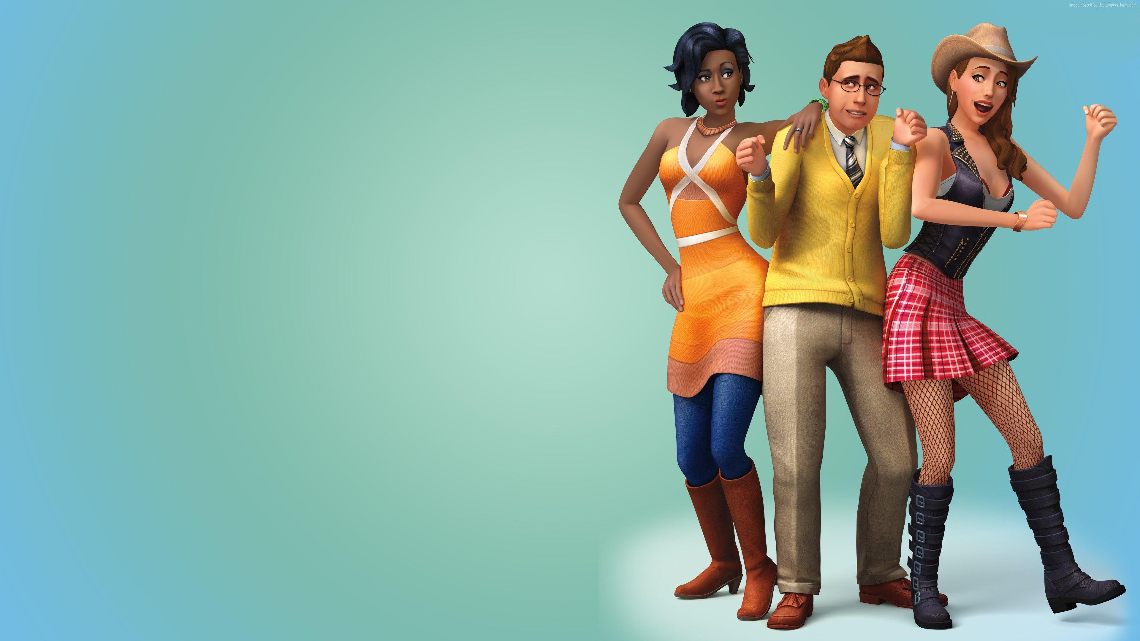 Wallpaper The Sims 4: Get to Work, Best Games game, PC