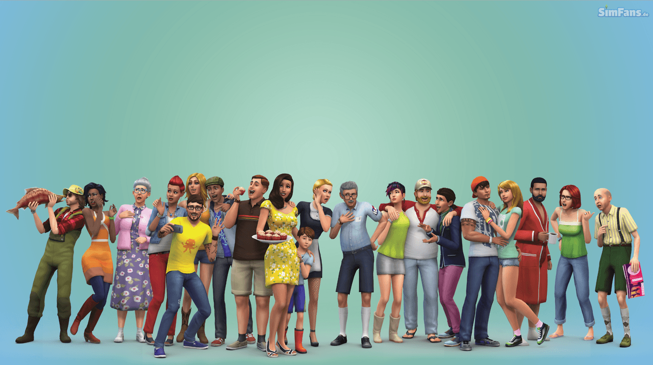 SimFans.de published some exclusive The Sims 4 Wallpaper