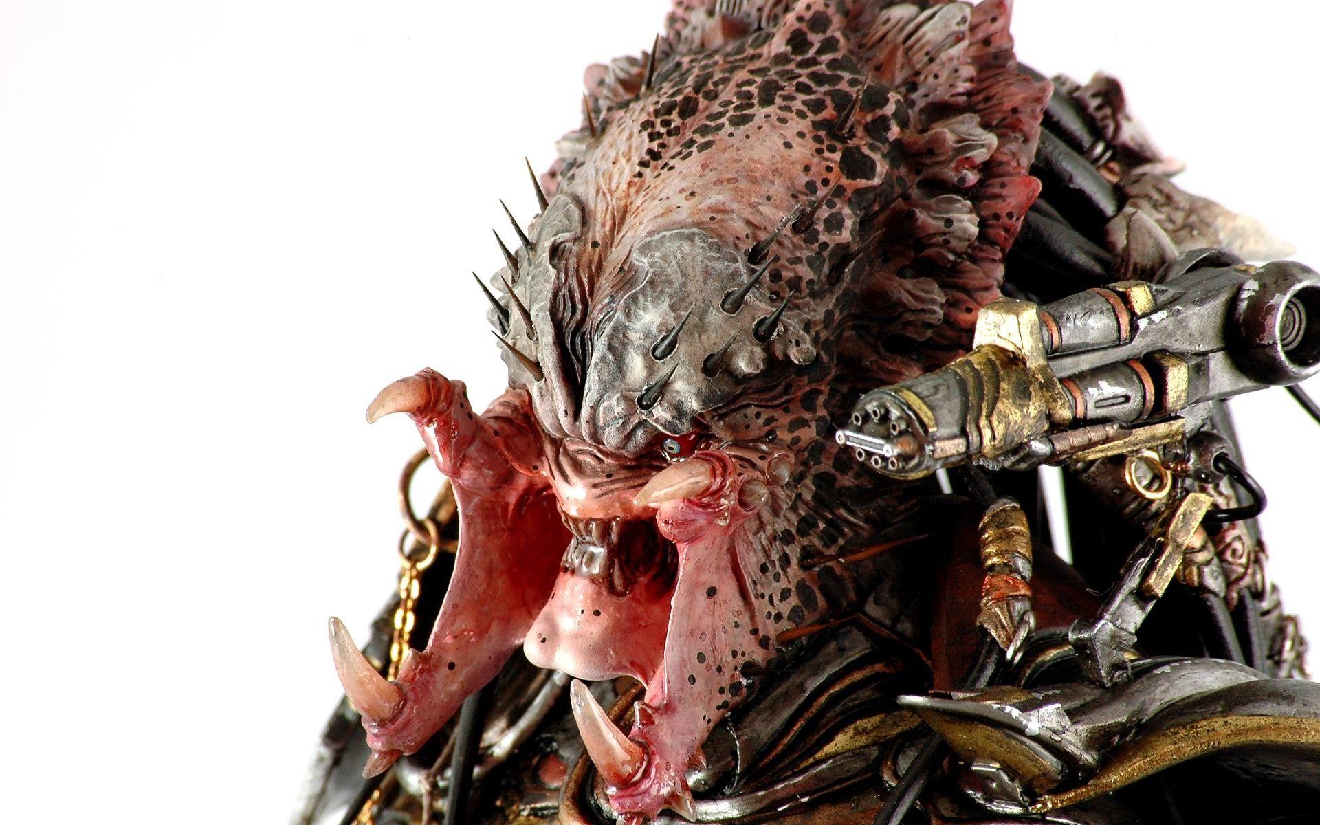 Download 1920x1200 predator, alien, humanoid, weapon, Movies