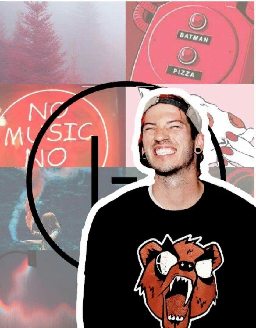 josh dun + red. my taste in music is your face
