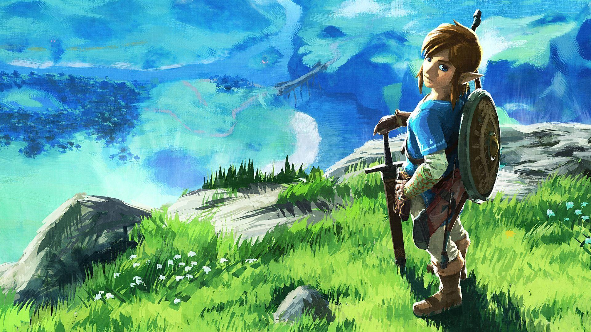 Zelda Breath of the Wild Full HD Wallpaper