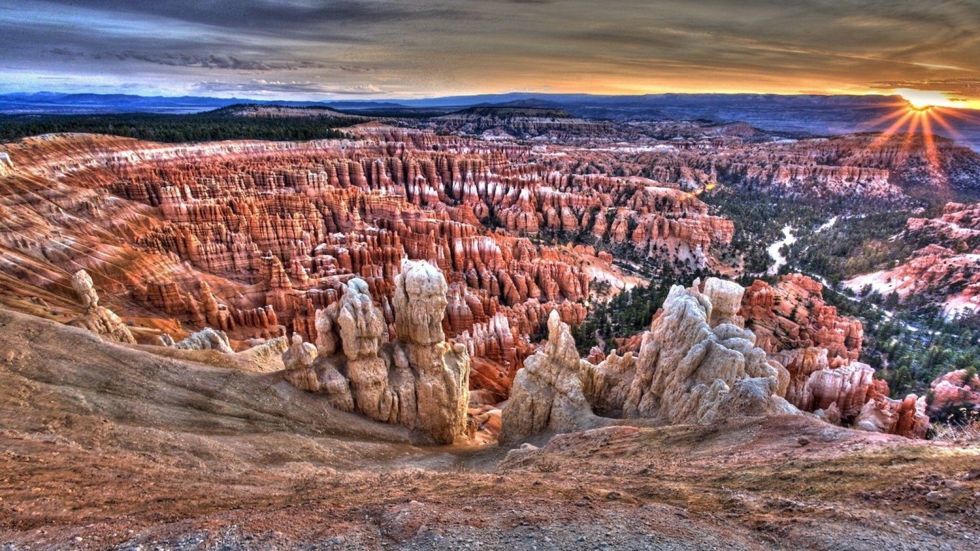 Simply: Bryce Canyon Utah clouds landscapes