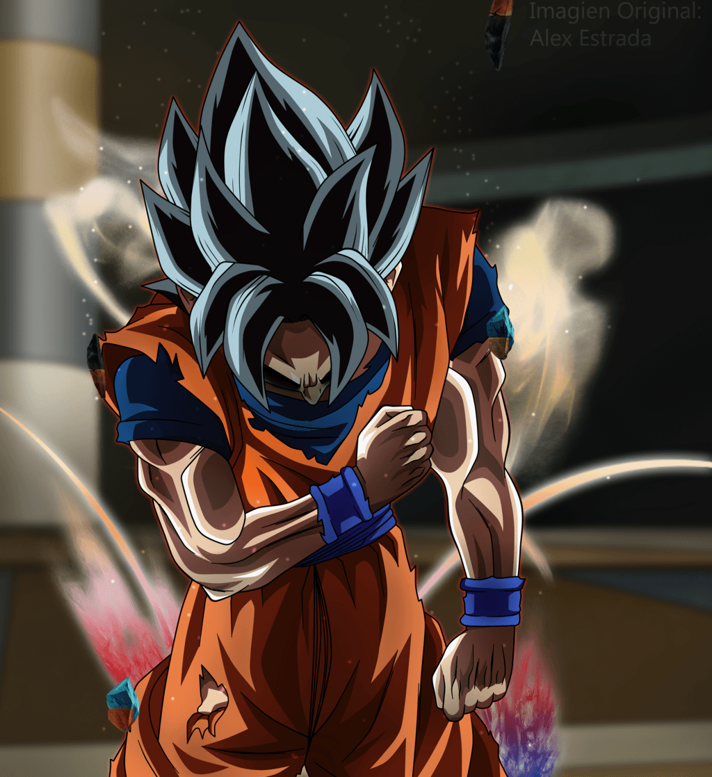 Wallpaper do Goku Limit breaker on Make a GIF