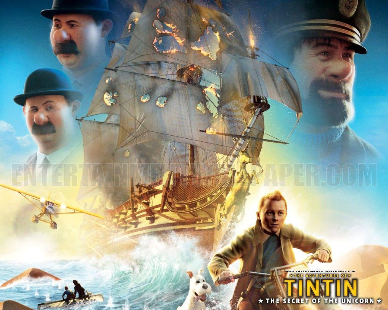 The Adventures of Tintin: The Secret of the Unicorn Wallpaper