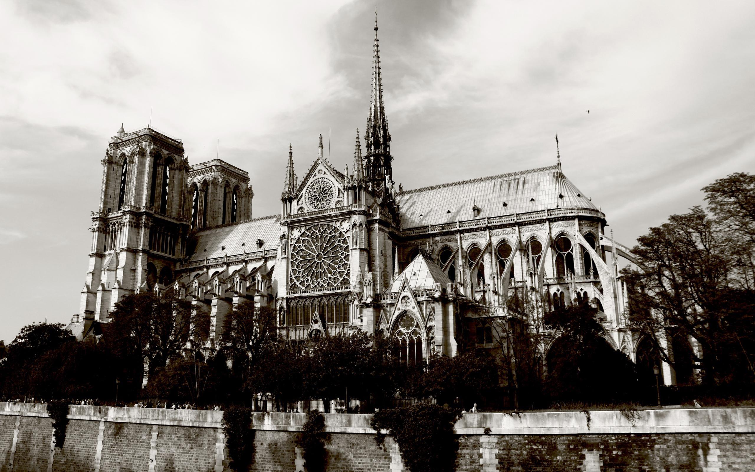 Notre Dame De Paris HD desktop wallpaper, Widescreen, High