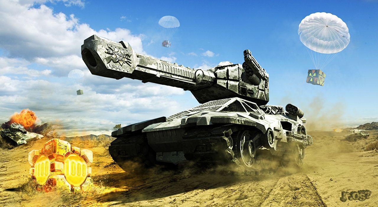 Tanks TANKI ONLINE 3D Graphics Games