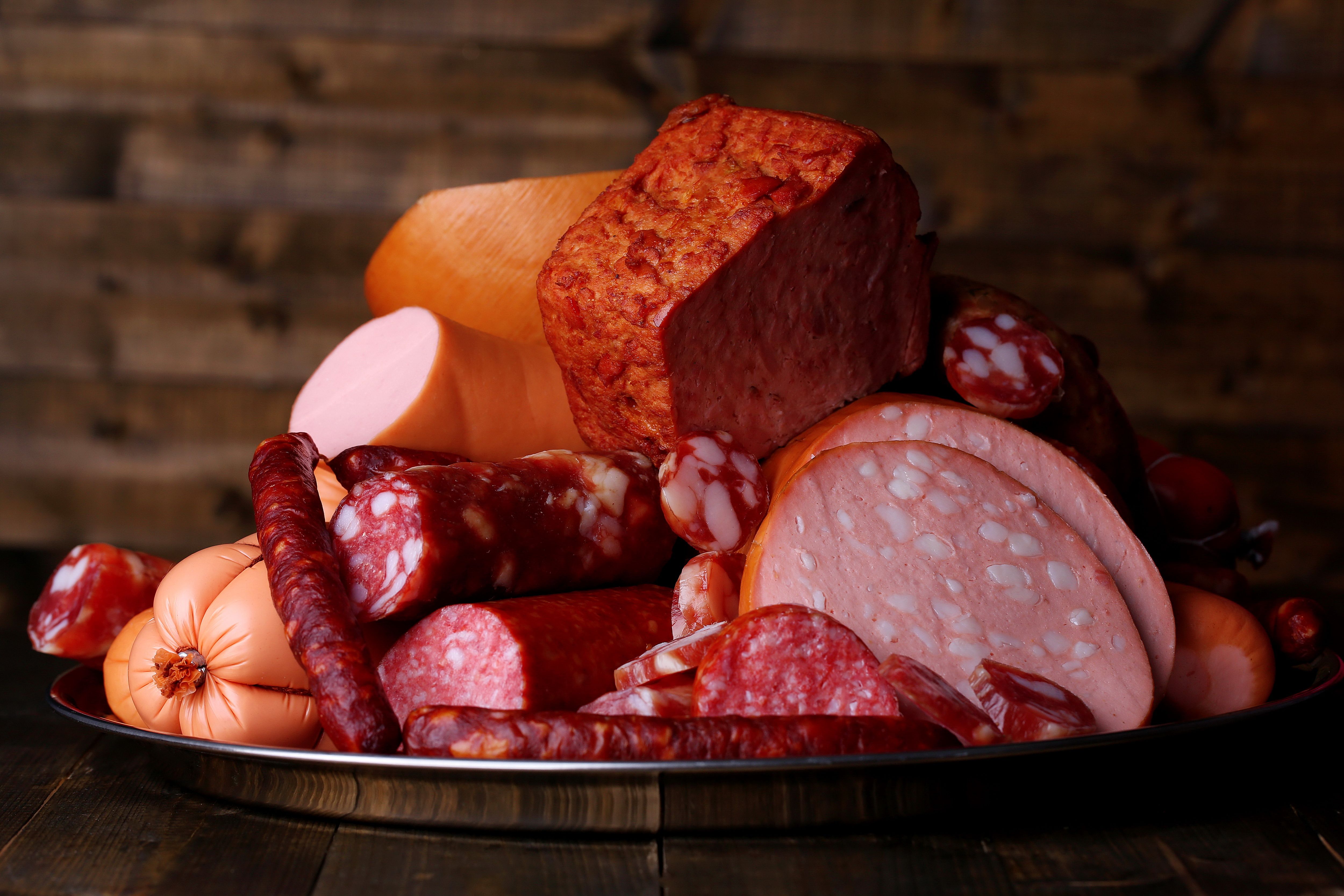 Sausage Food Meat products 5000x3334