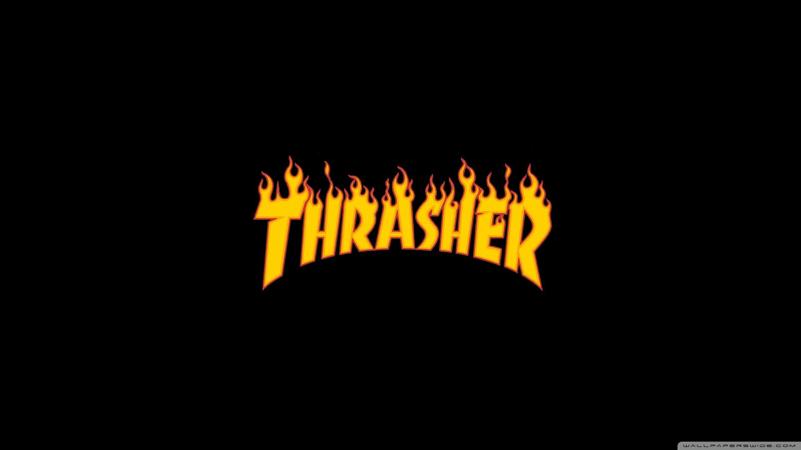 Thrasher Flaming Logo ❤ 4K HD Desktop Wallpaper for • Wide & Ultra