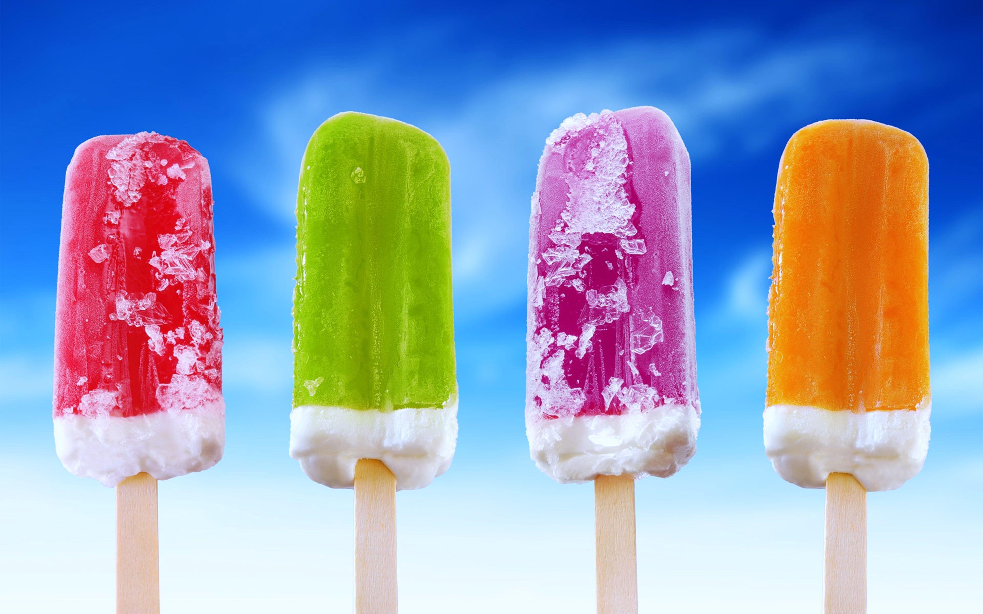Colorful Icecream 4k Ultra HD Wallpaper. Background Image