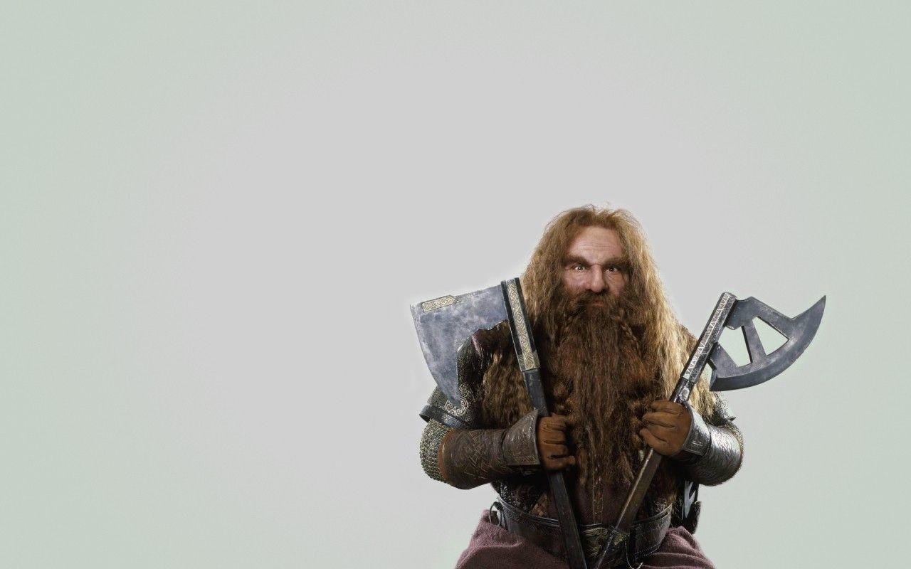 Simply: Gimli The Lord of the Rings axes dwarfs