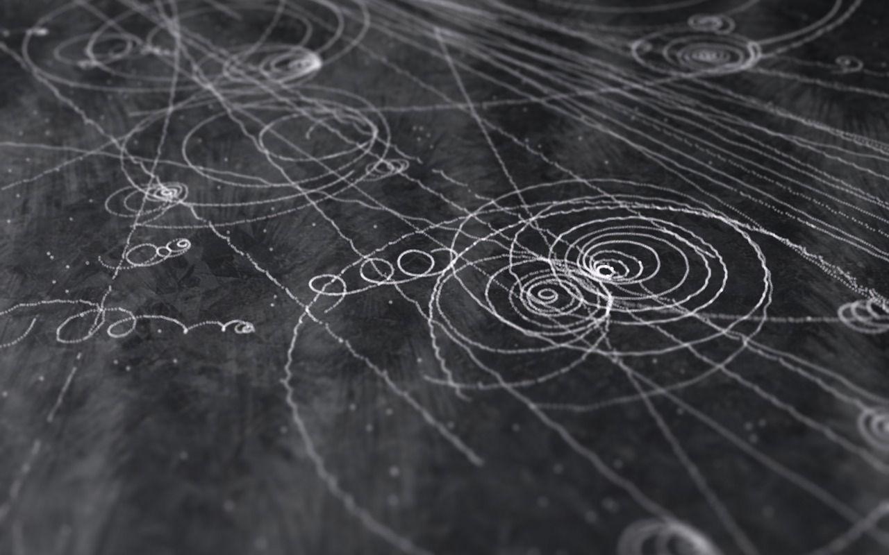 Particle physics wallpaper