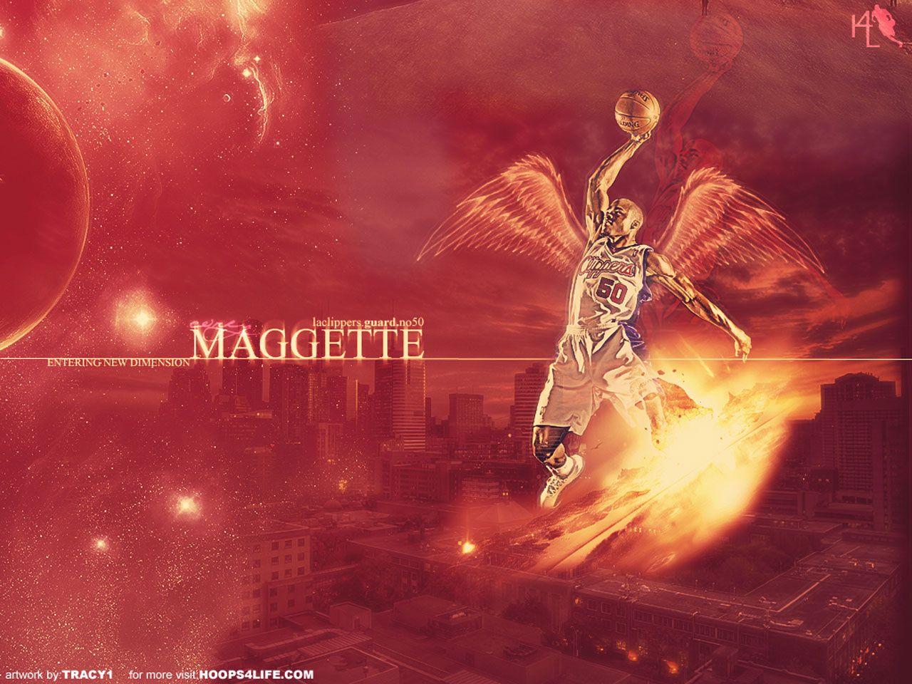 Corey Maggette Angel Dunk Wallpaper. Basketball Wallpaper at