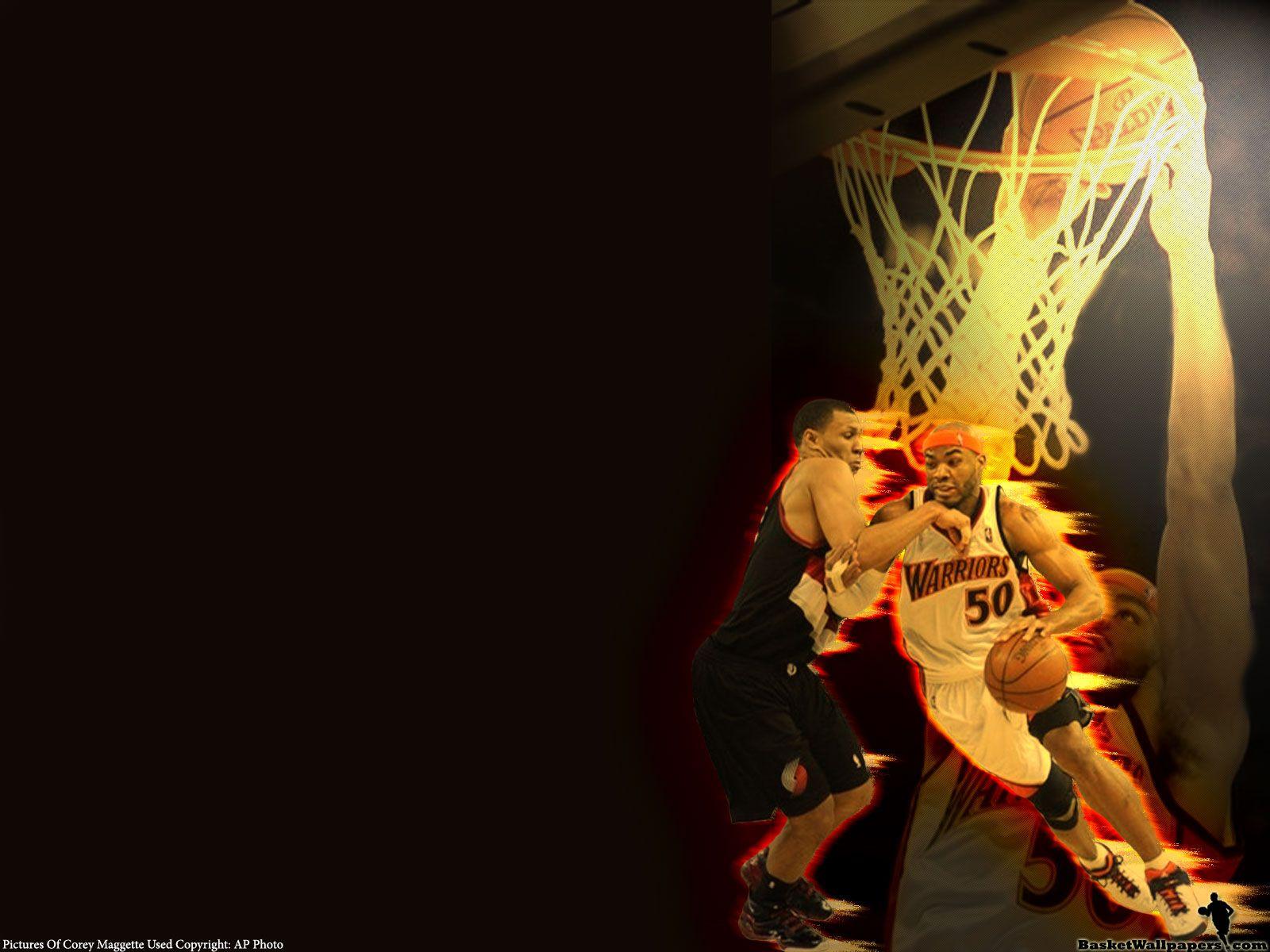 Corey Maggette Warriors Wallpaper. Basketball Wallpaper at