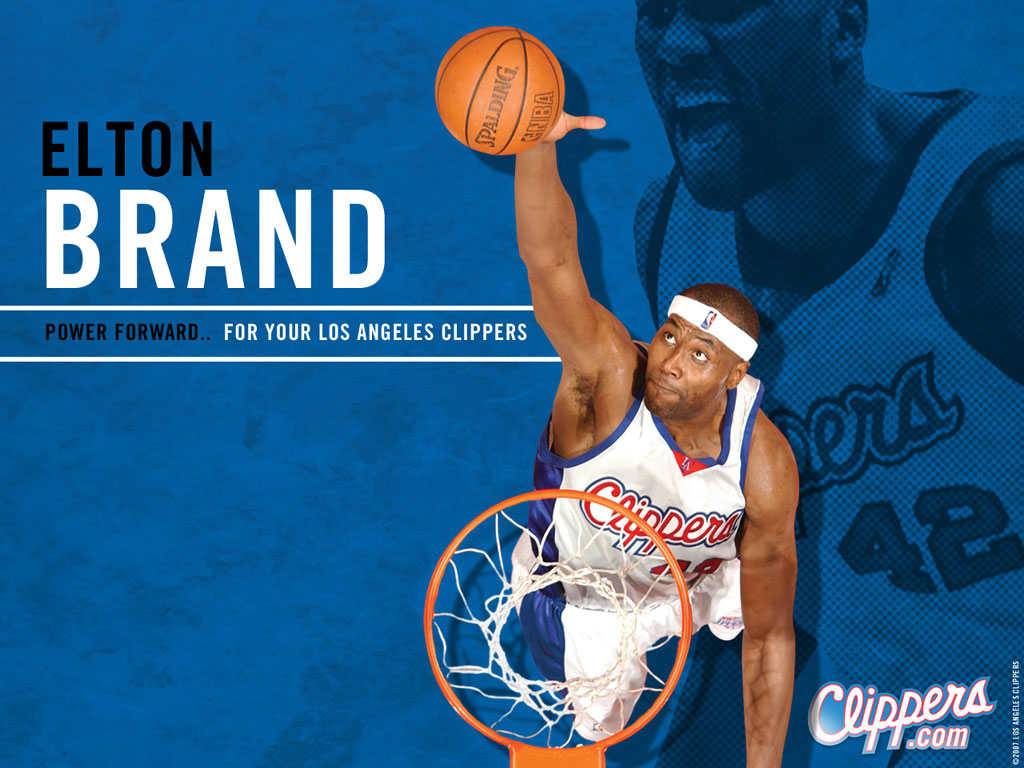 NBA Los Angeles Clippers Elton Brand Angeles Clippers Wallpaper