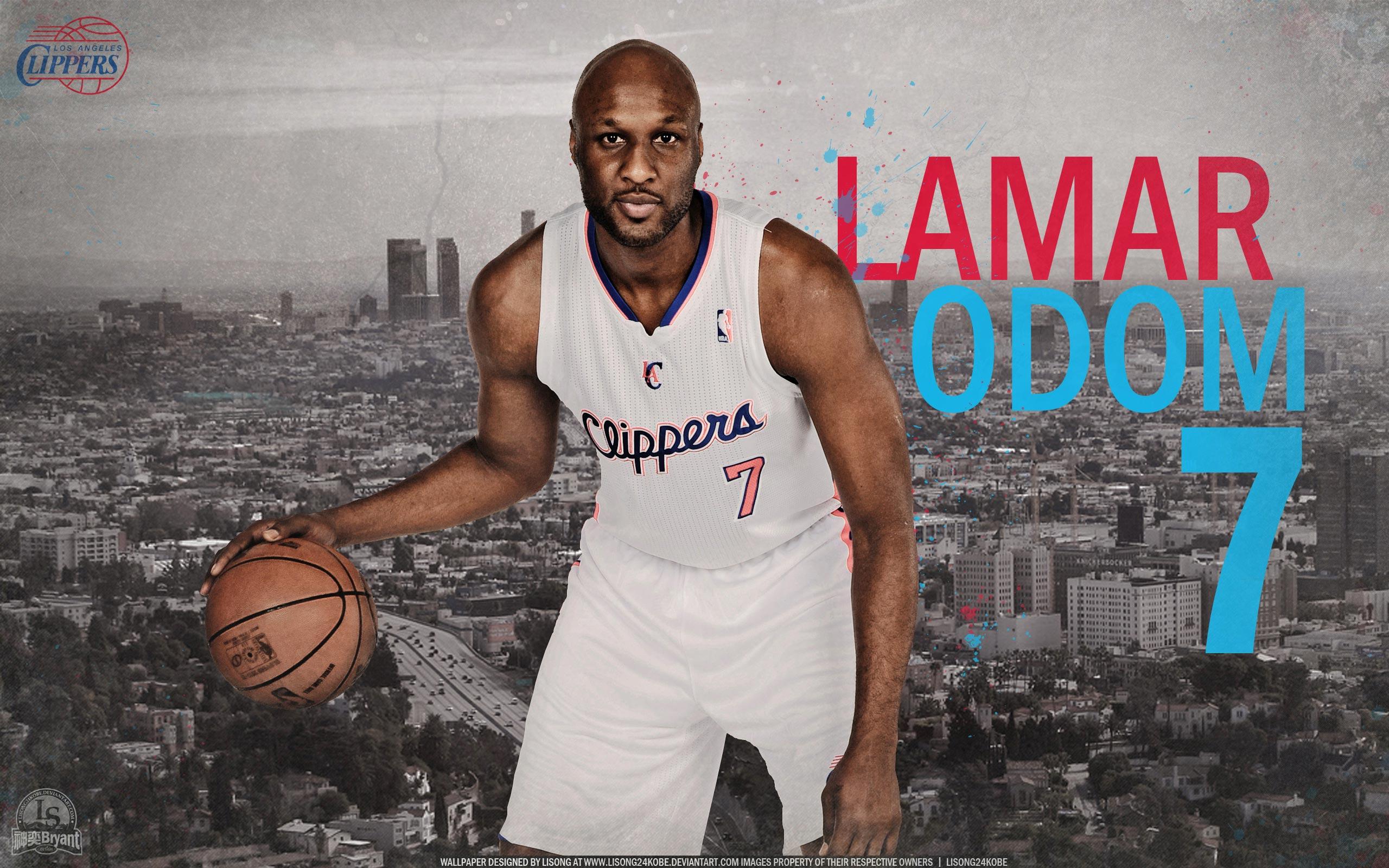 Lamar Odom Clippers 2012 Widescreen Wallpaper. Basketball