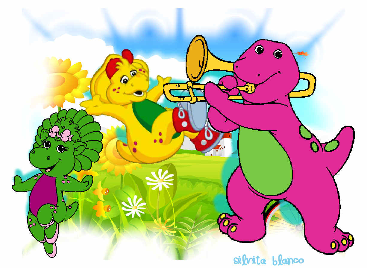 Barney and friends wallpaper