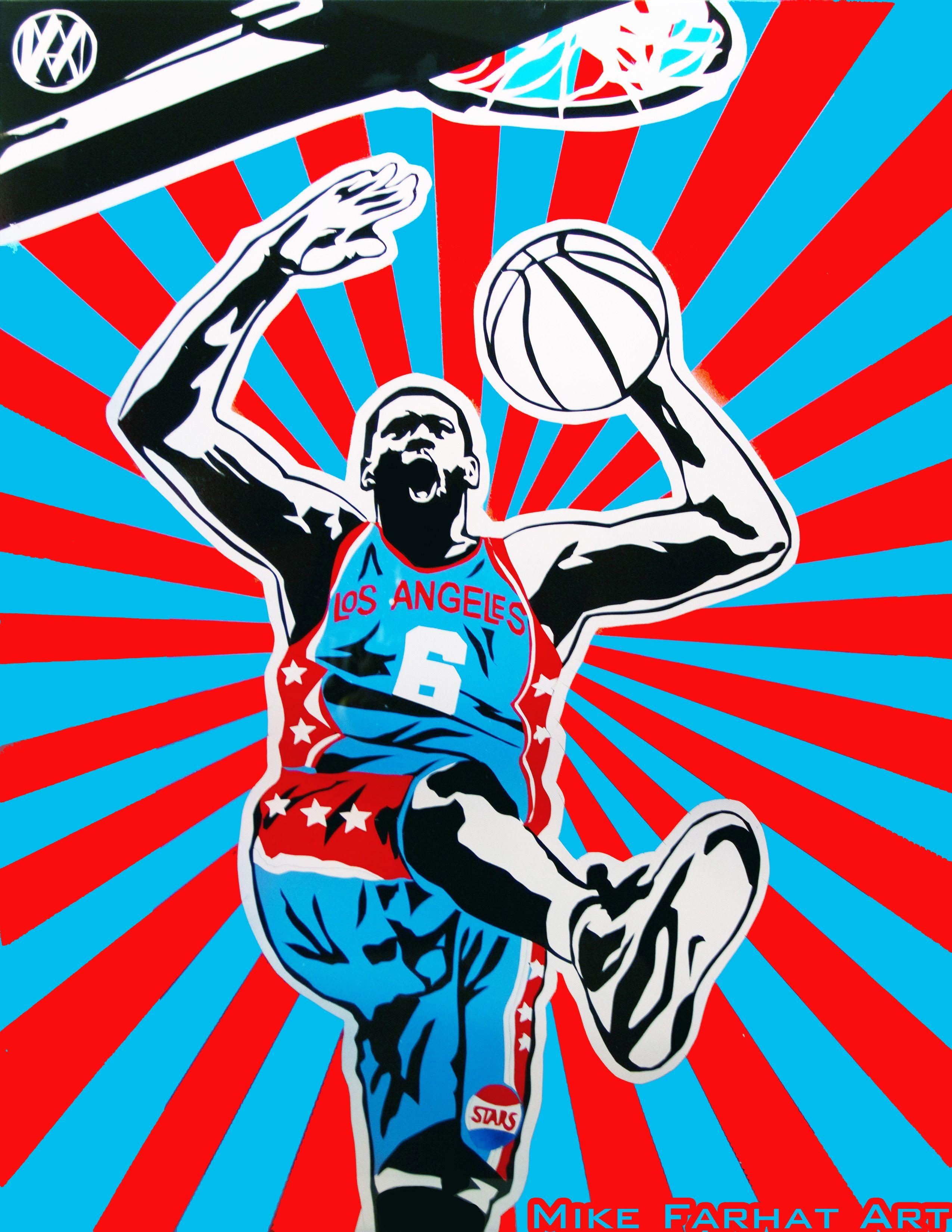 DeAndre Jordan Los Angeles Clippers. Art Mobb. Los