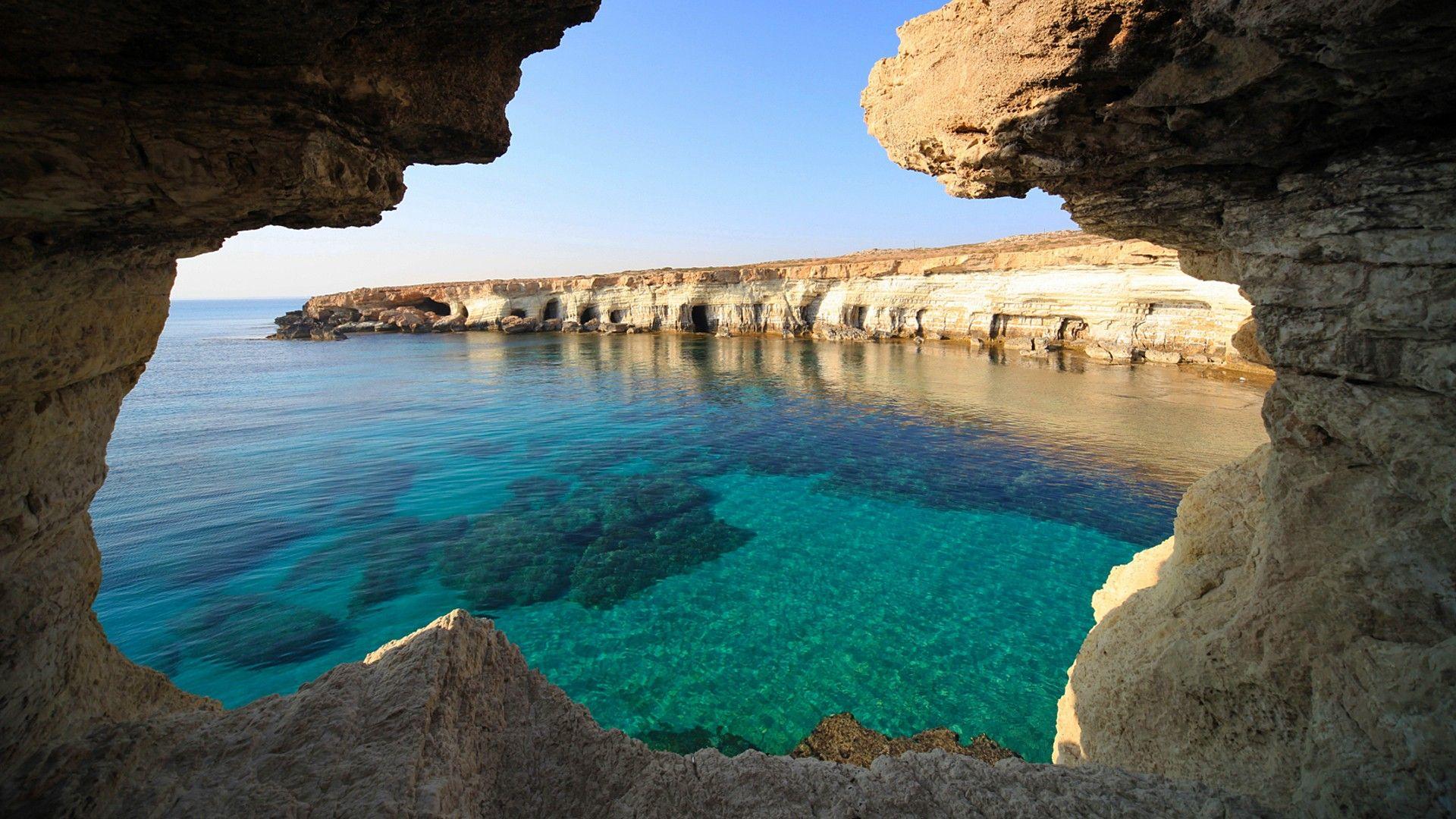 Ocean: Nice Ocean View Mediterranean Greek Holiday Cyprus Sea
