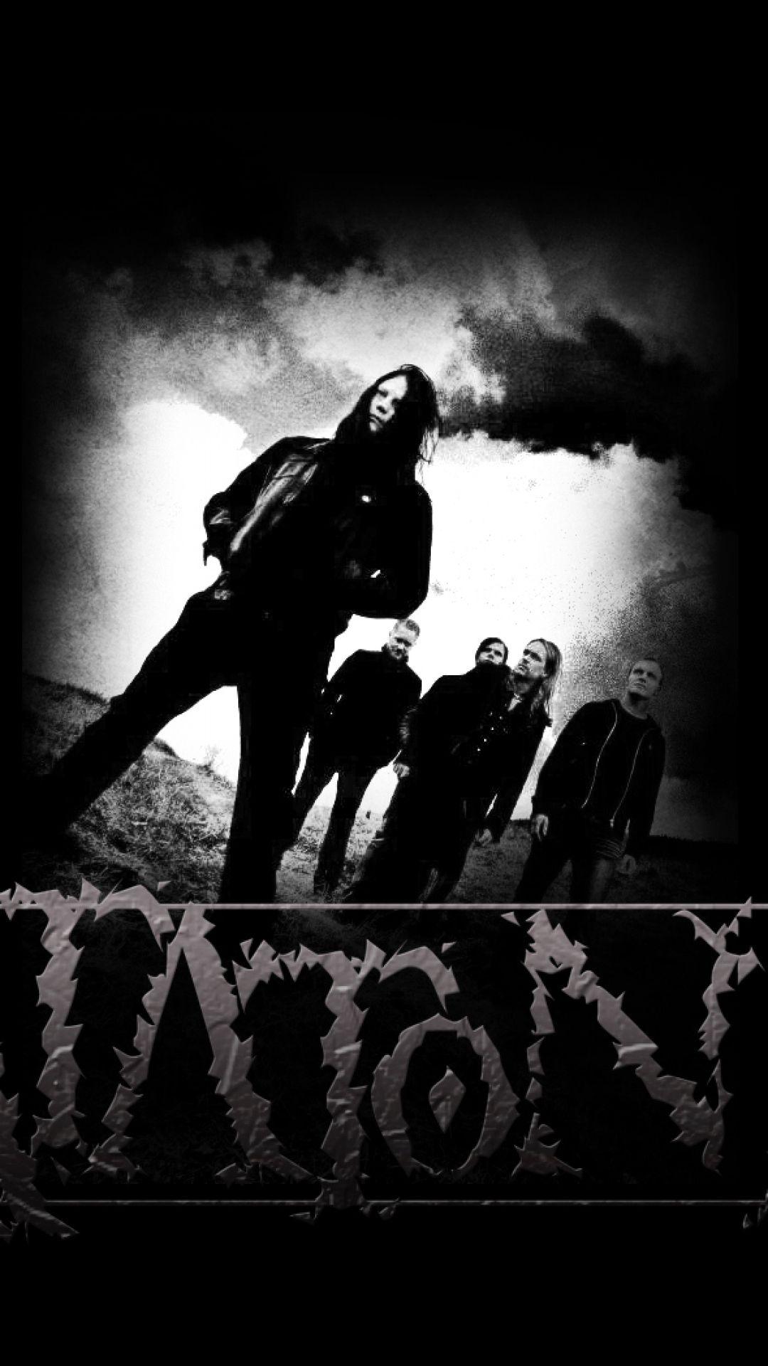 Download Wallpaper 1080x1920 Katatonia, Letters, Darkness, Members