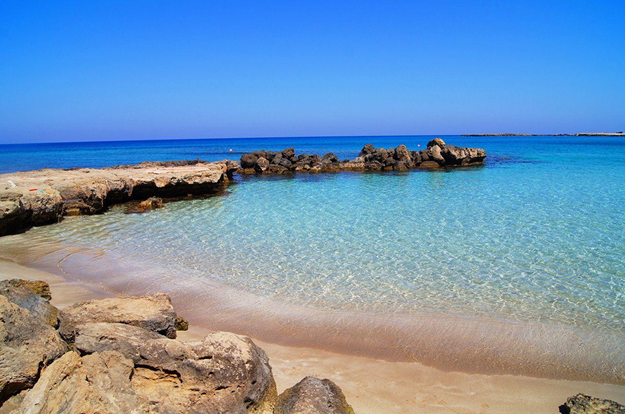 Cyprus Protaras Sea Nature Coast Water Horizon