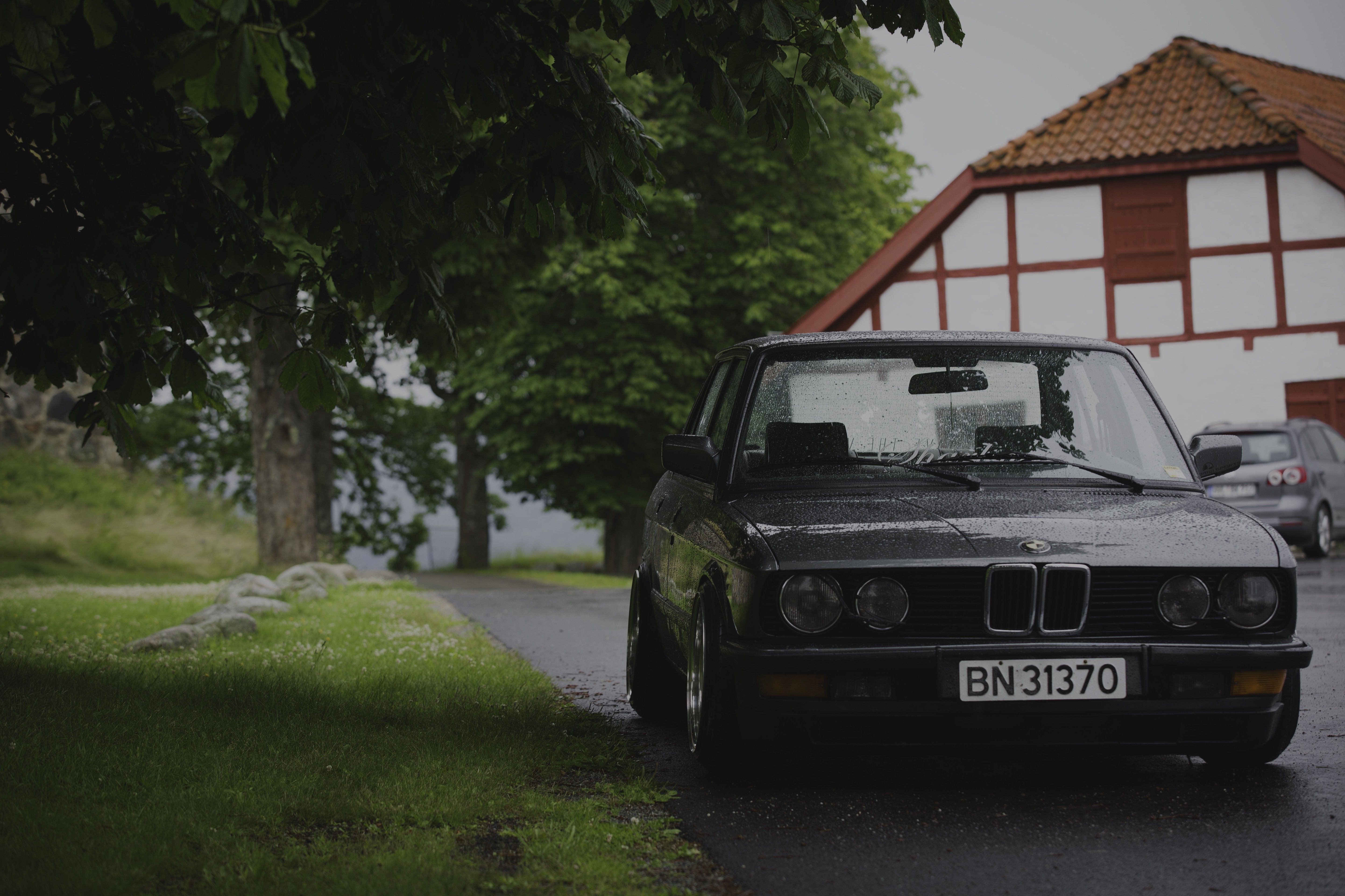 BMW E Norway, Summer, Rain, Stance, Stanceworks, Low Wallpaper