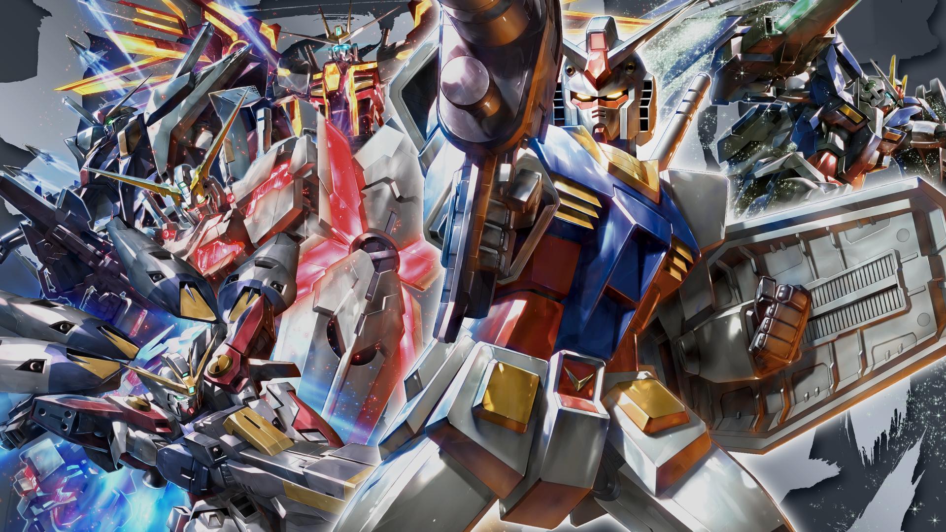 Game Background Wallpaper Senshi Gundam: Extreme VS Full